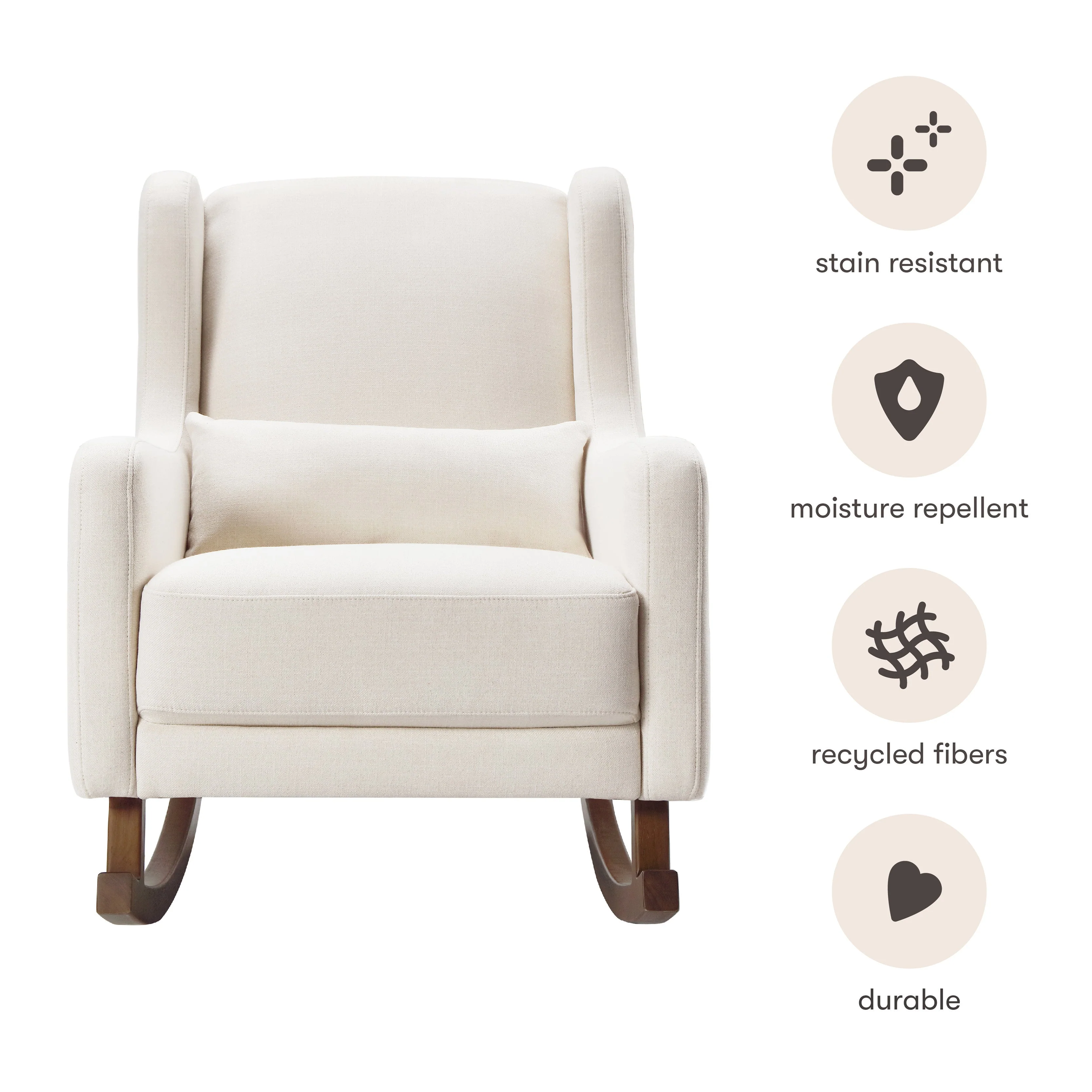 Babyletto Kai Rocker in Eco-Performance Fabric | Water Repellent & Stain Resistant - Image 19