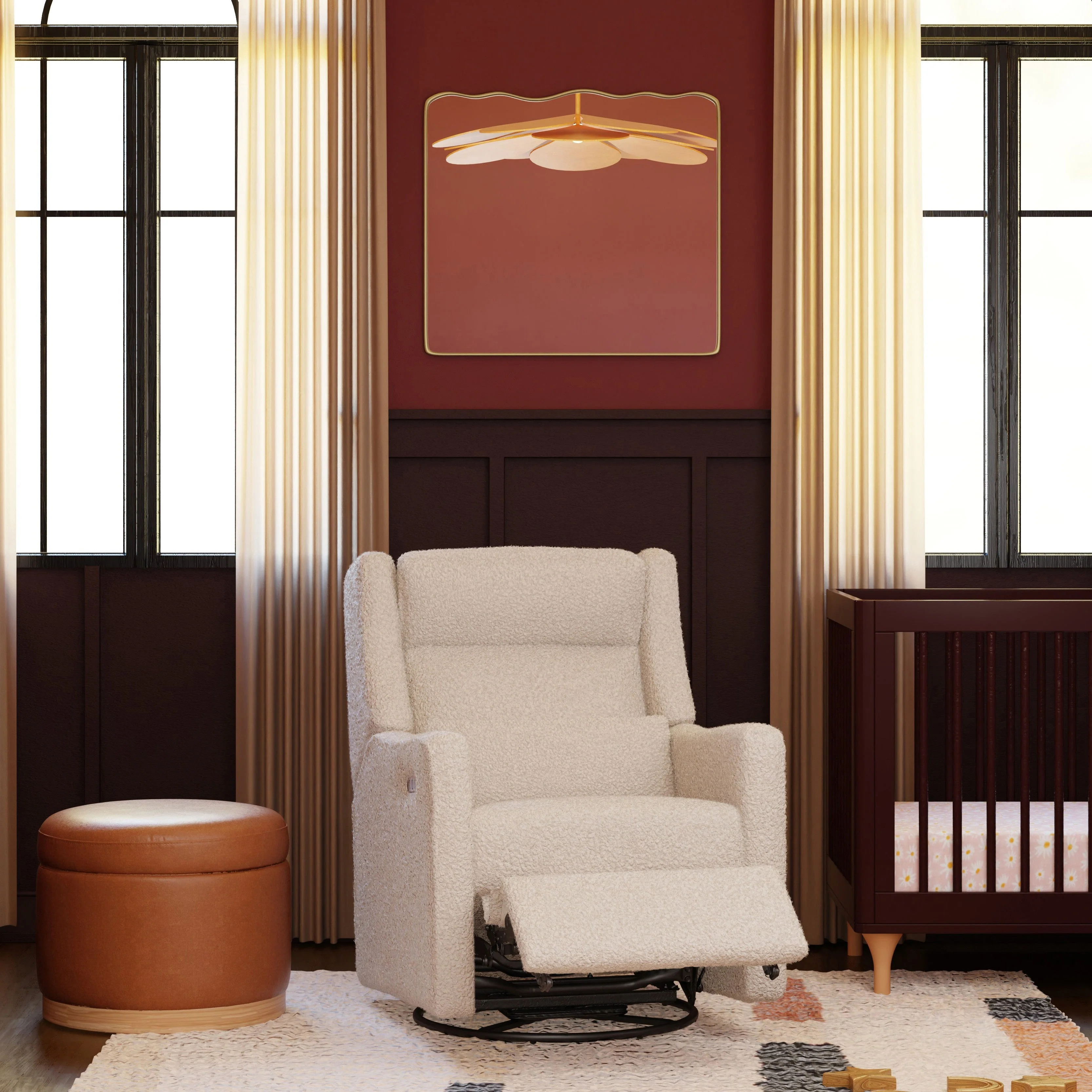 Babyletto Kiwi Plus Power Recliner and Swivel Glider with Power Adjustable Headrest and USB Port - Image 10