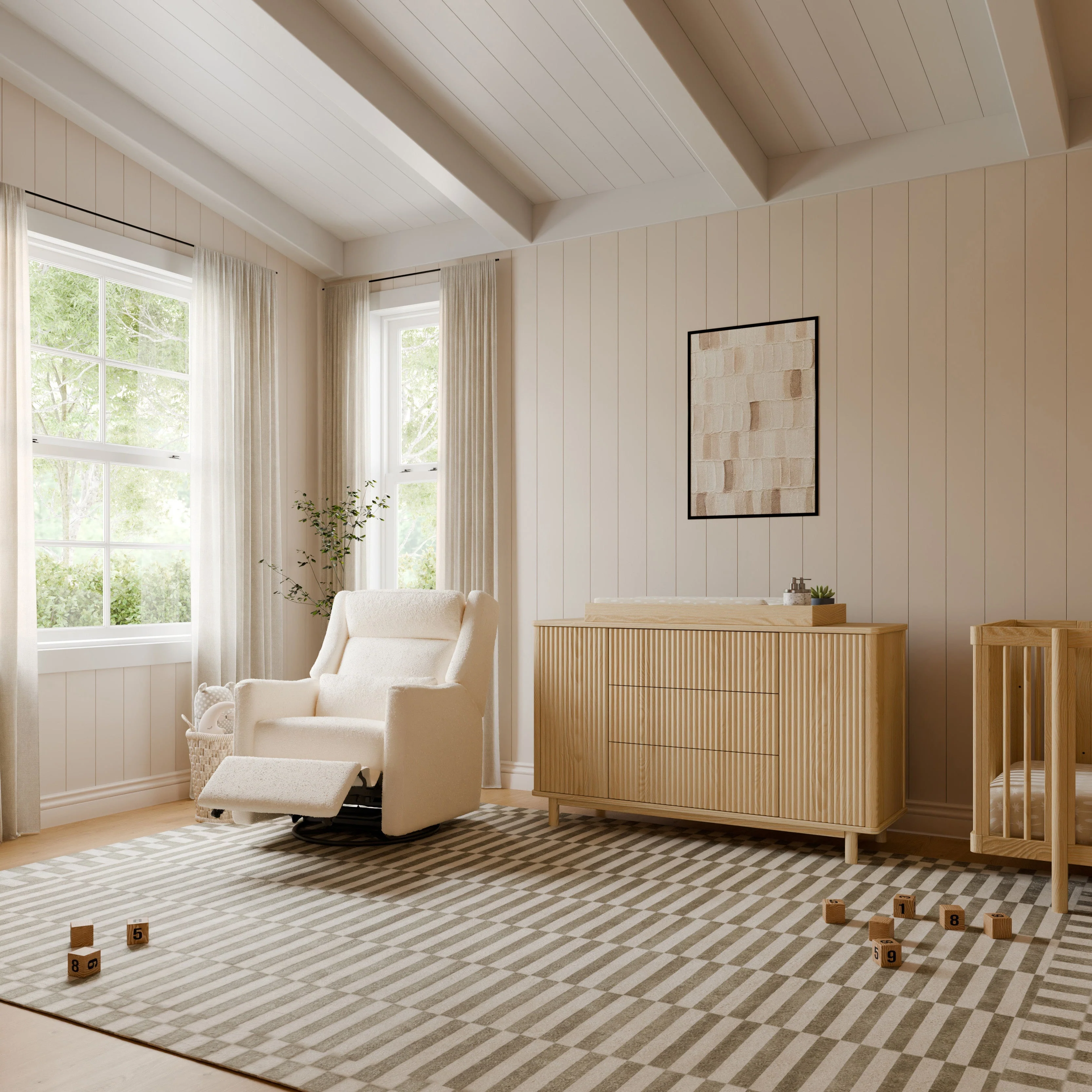 Babyletto Kiwi Plus Power Recliner and Swivel Glider with Power Adjustable Headrest and USB Port - Image 29