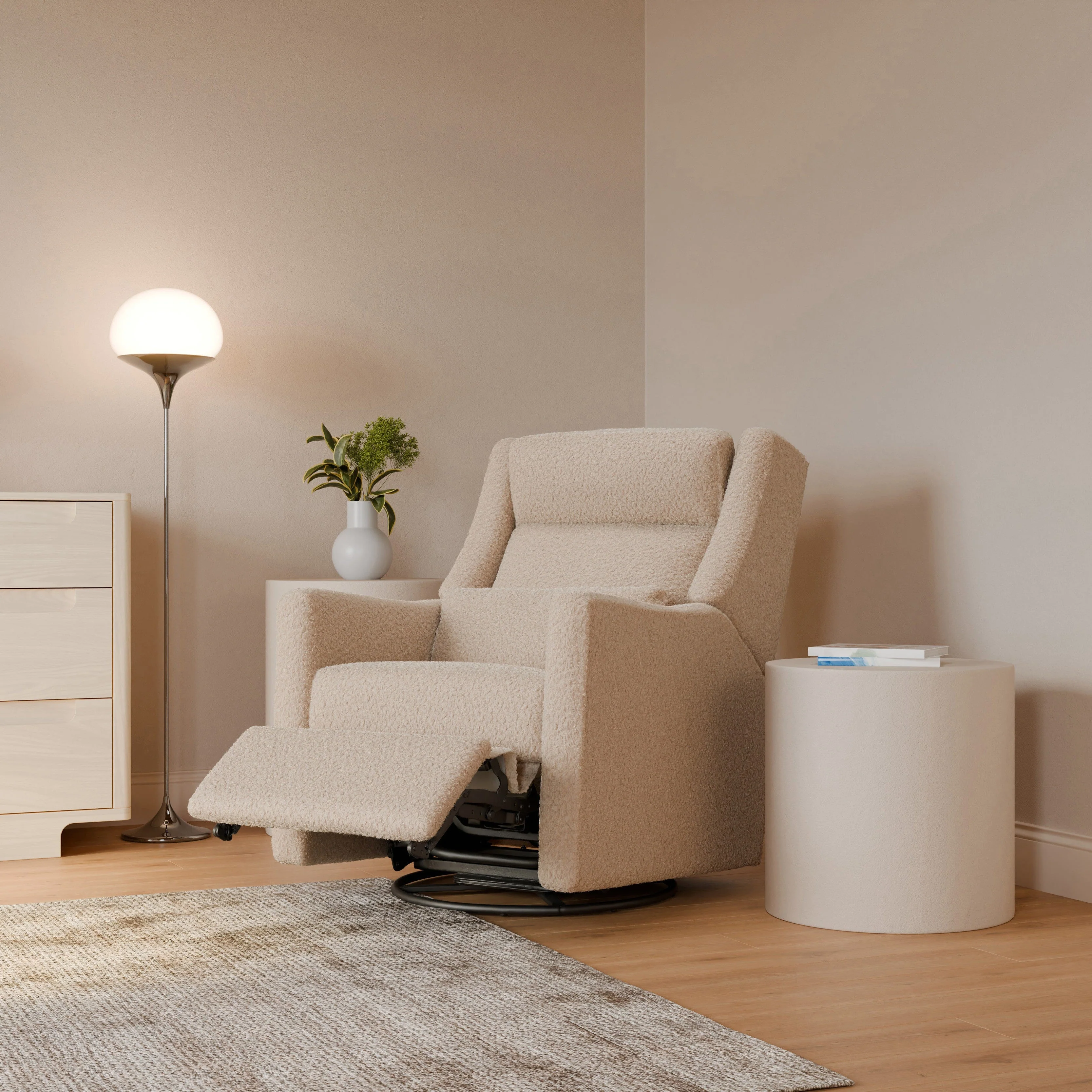 Babyletto Kiwi Plus Power Recliner and Swivel Glider with Power Adjustable Headrest and USB Port - Image 43