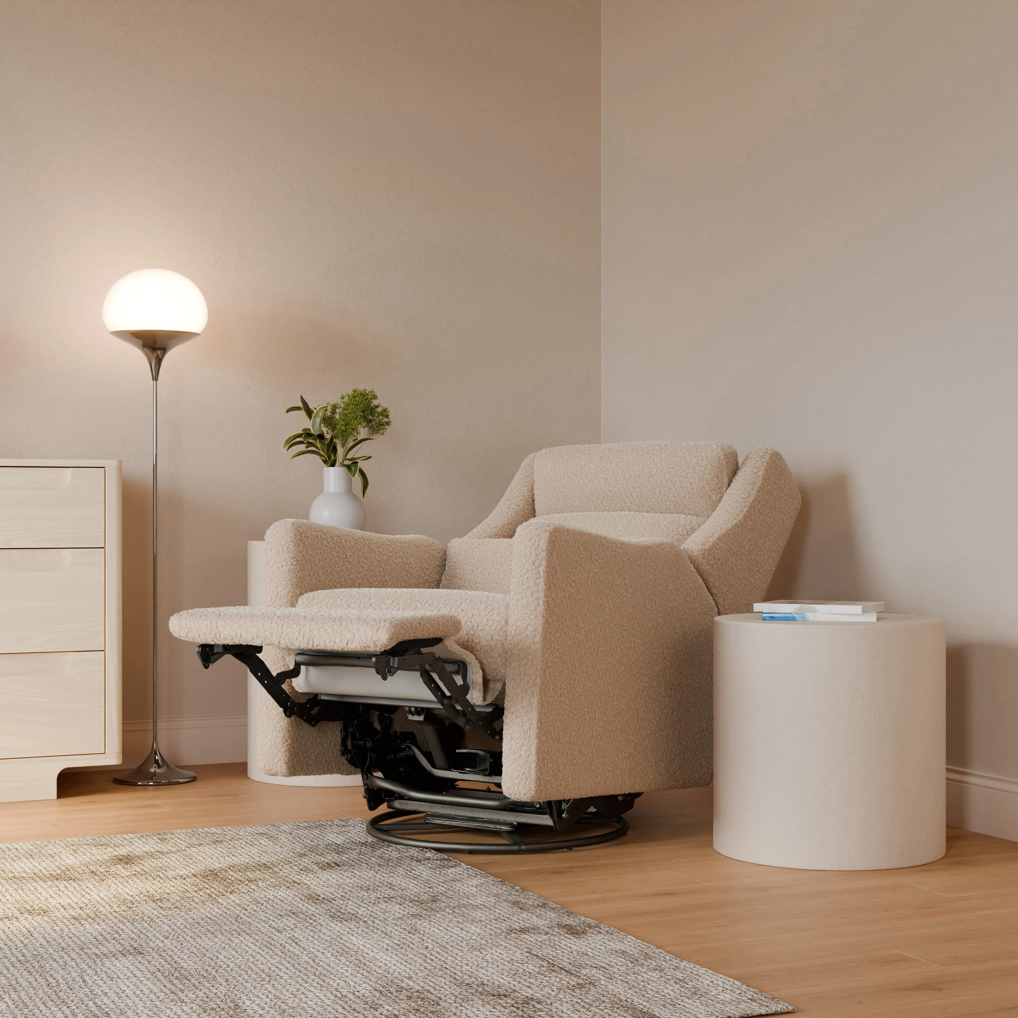 Babyletto Kiwi Plus Power Recliner and Swivel Glider with Power Adjustable Headrest and USB Port - Image 46