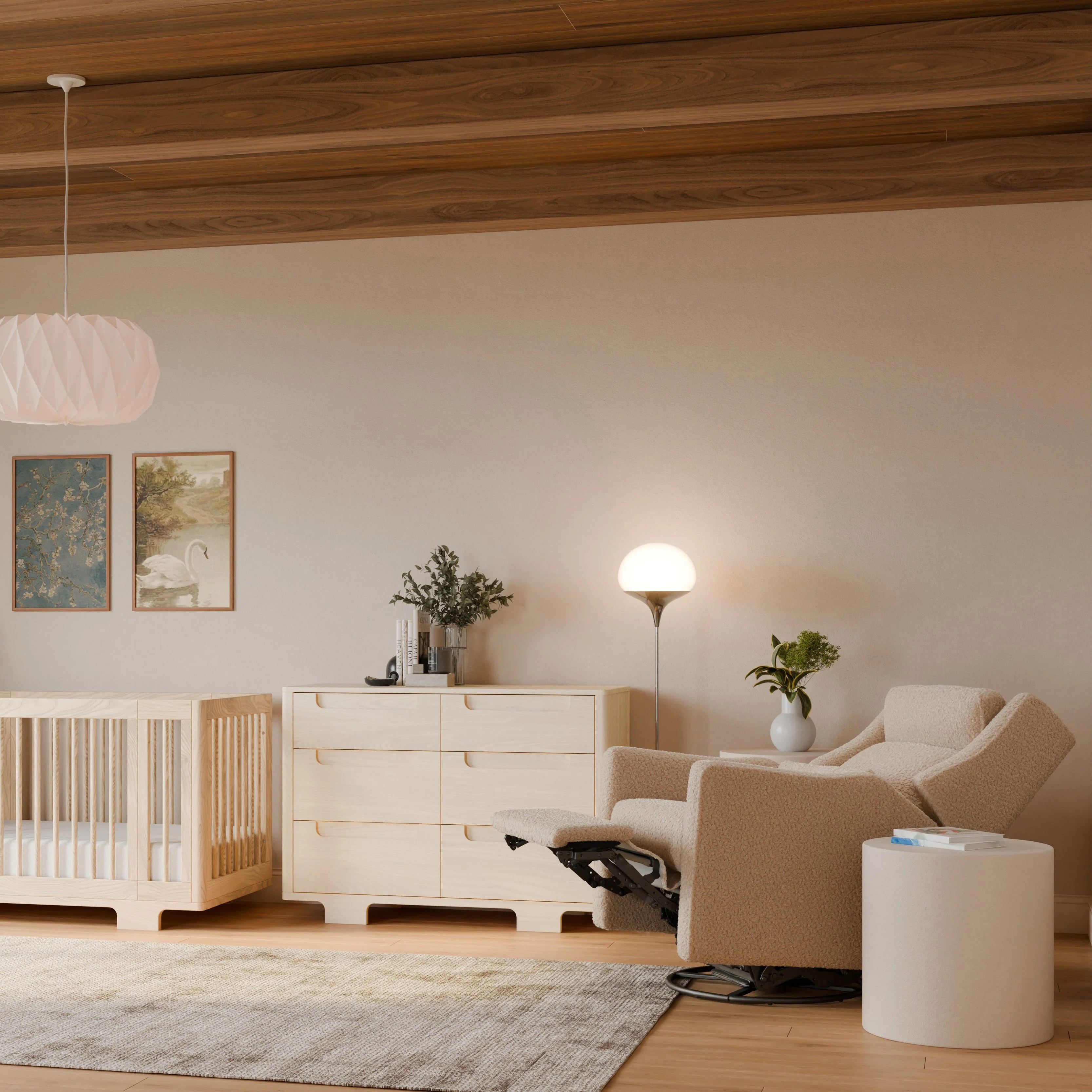 Babyletto Kiwi Plus Power Recliner and Swivel Glider with Power Adjustable Headrest and USB Port - Image 49