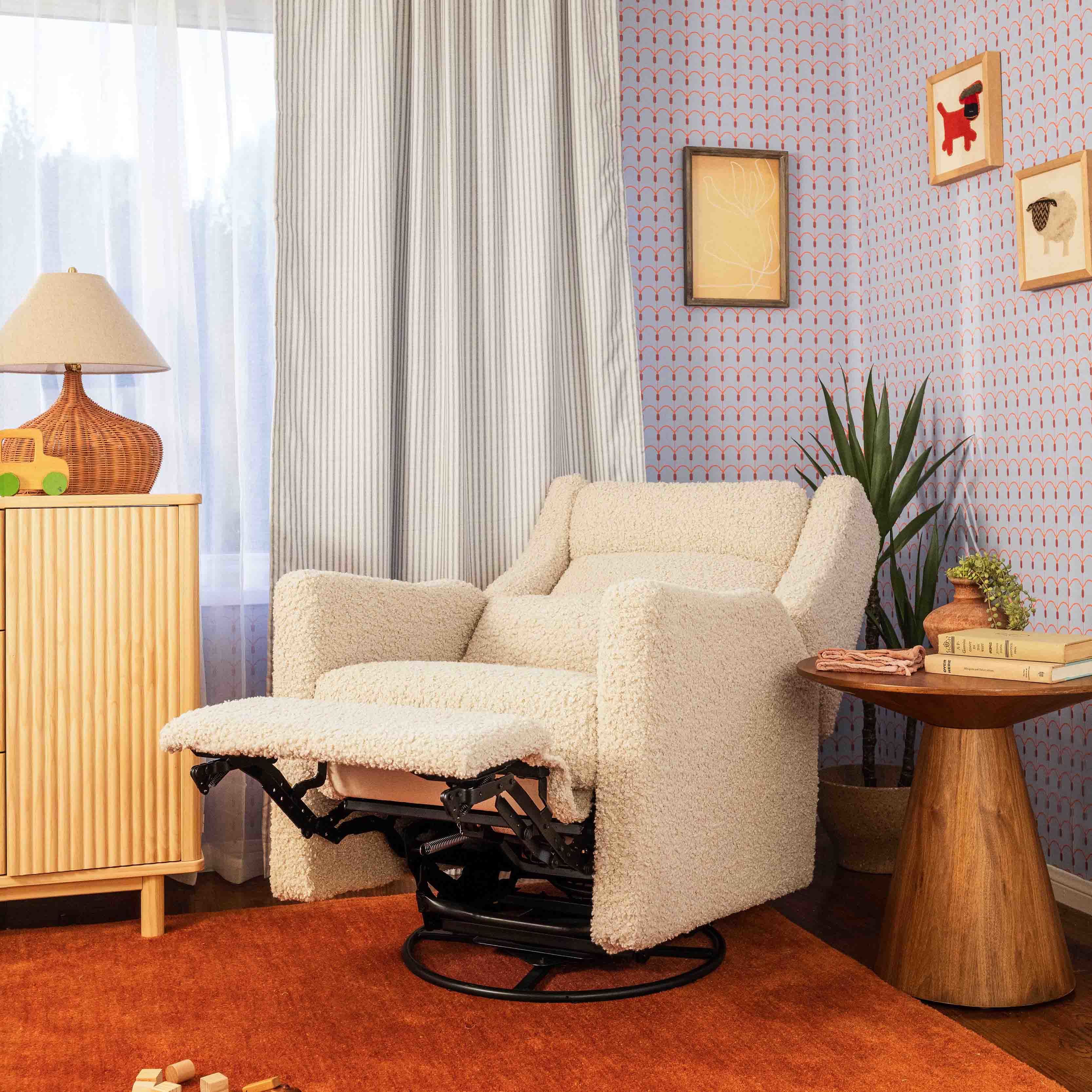 Babyletto Kiwi Plus Power Recliner and Swivel Glider with Power Adjustable Headrest and USB Port - Image 5