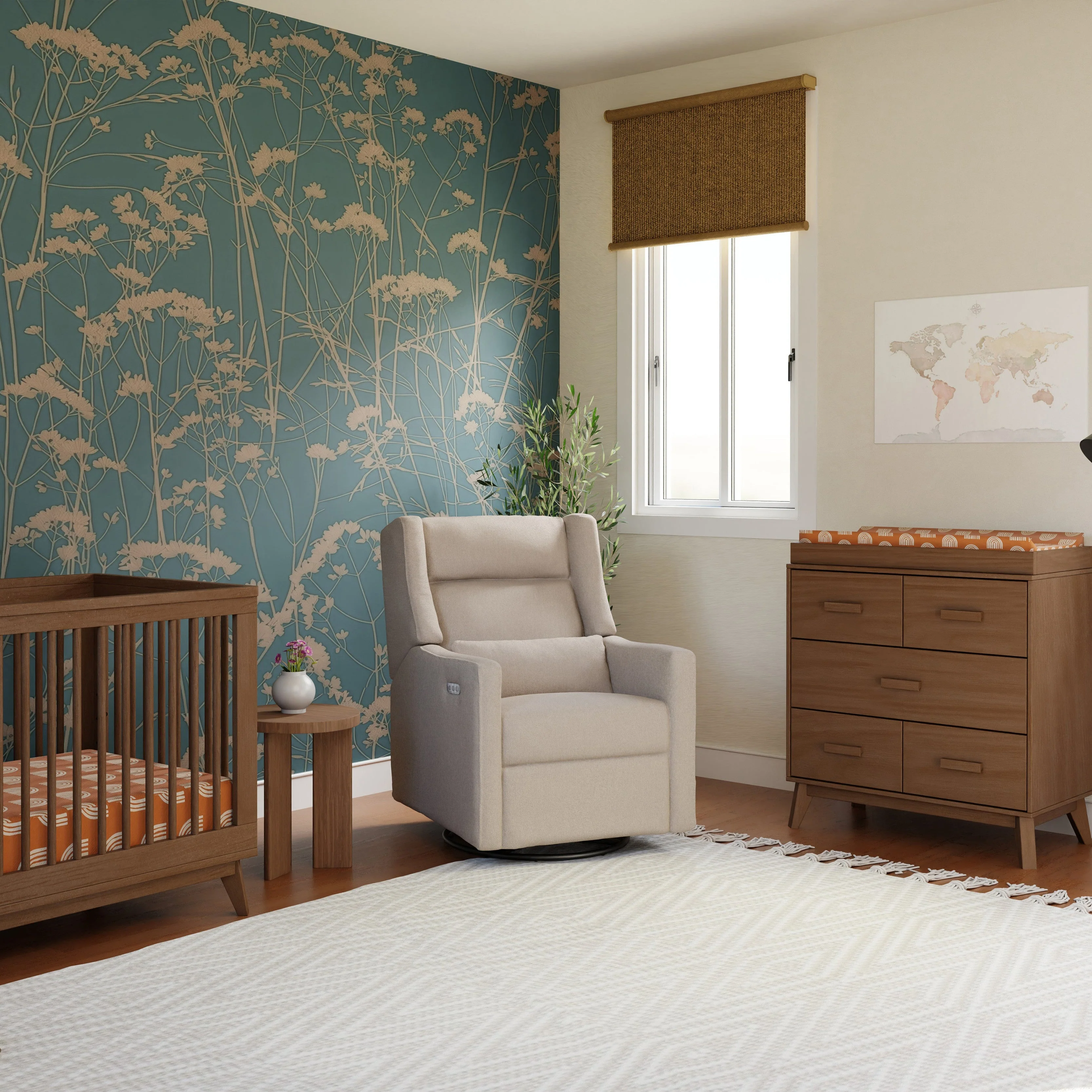 Babyletto Kiwi Plus Power Recliner and Swivel Glider with Power Adjustable Headrest and USB Port - Image 72