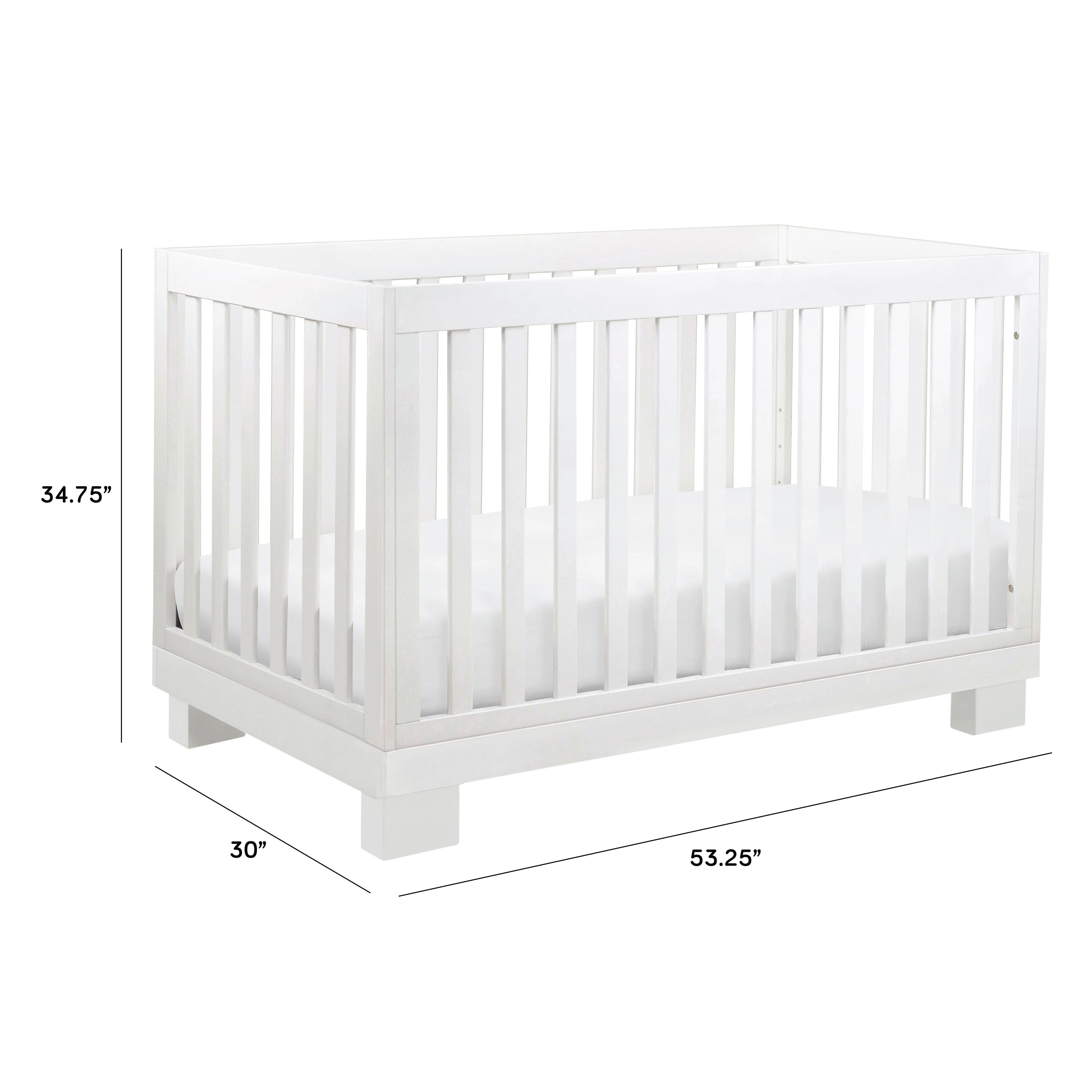 Babyletto Modo 3-in-1 Convertible Crib with Toddler Bed Conversion Kit - Image 10