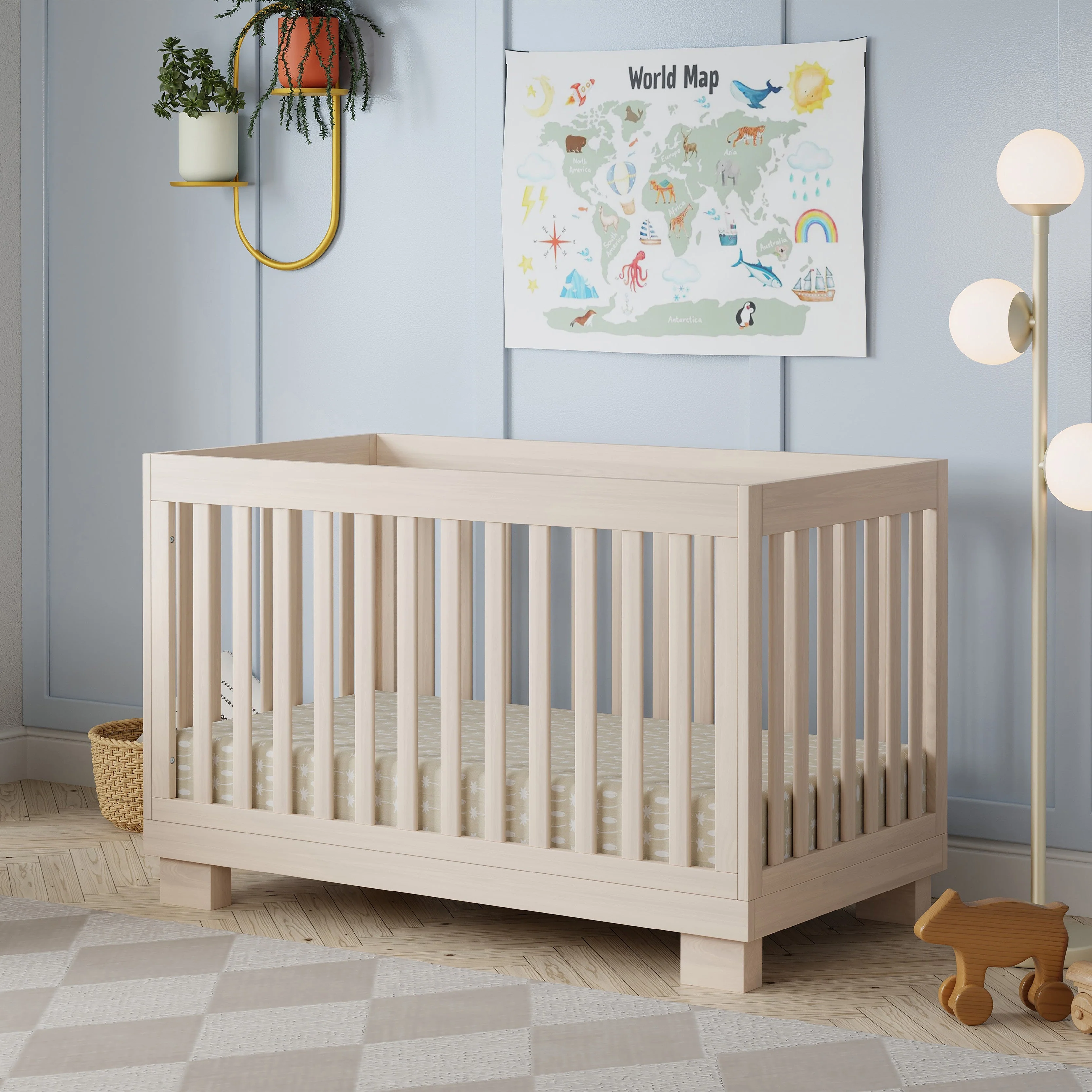 Babyletto Modo 3-in-1 Convertible Crib with Toddler Bed Conversion Kit - Image 12