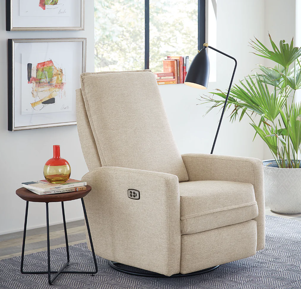 Best Chairs Elliott Swivel Glider Recliner - Image 11