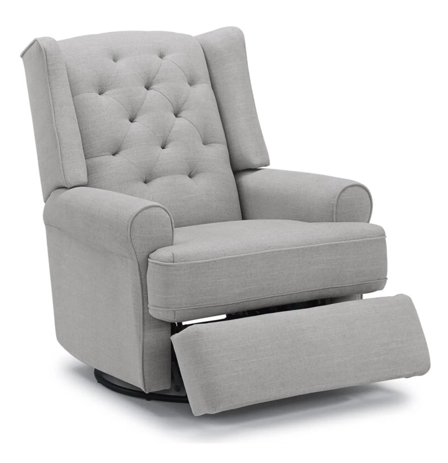 Best Chairs Kendra Tufted Swivel Glider Recliner - Image 10