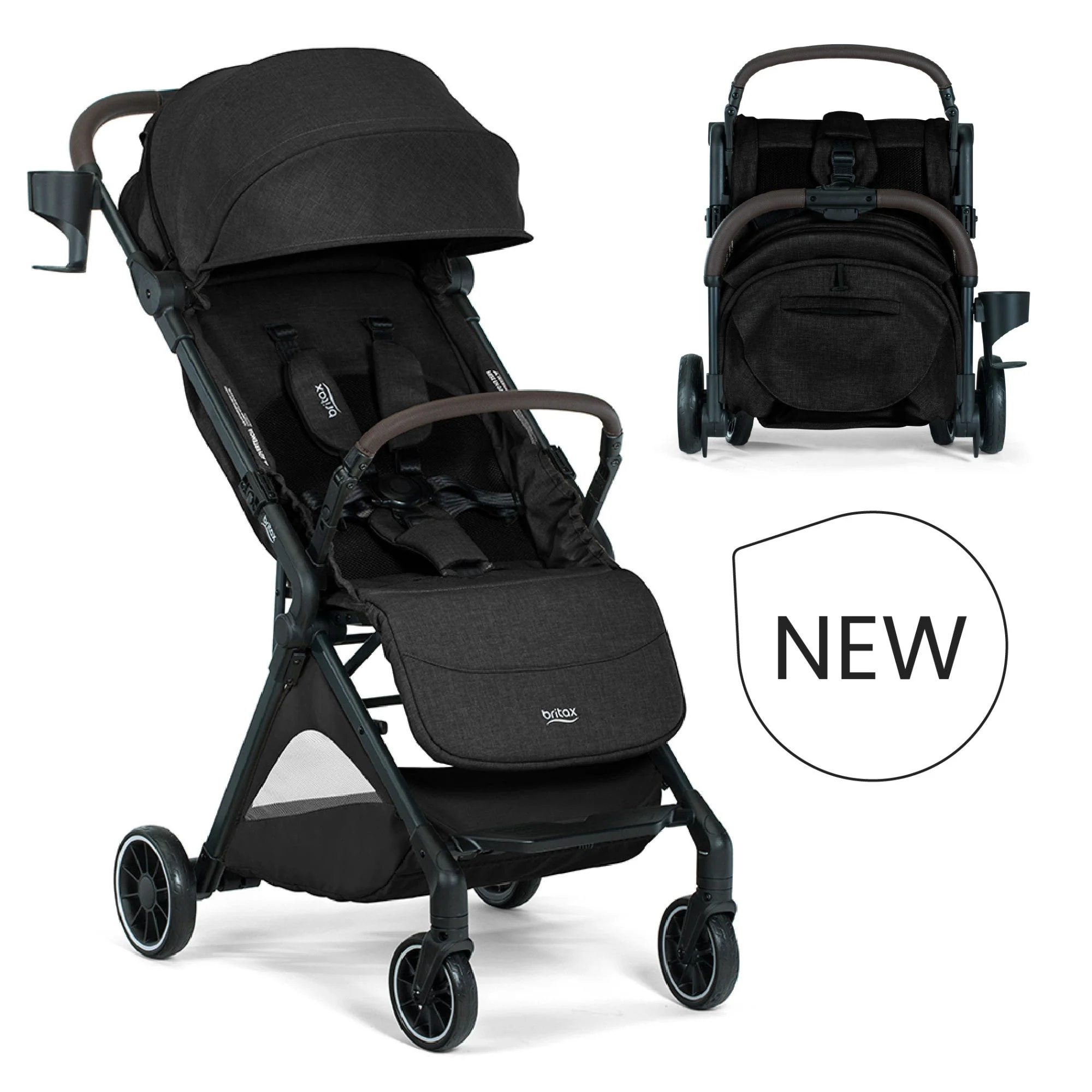 Britax Juniper+ Compact Stroller with One-Hand RapidFold - Image 20
