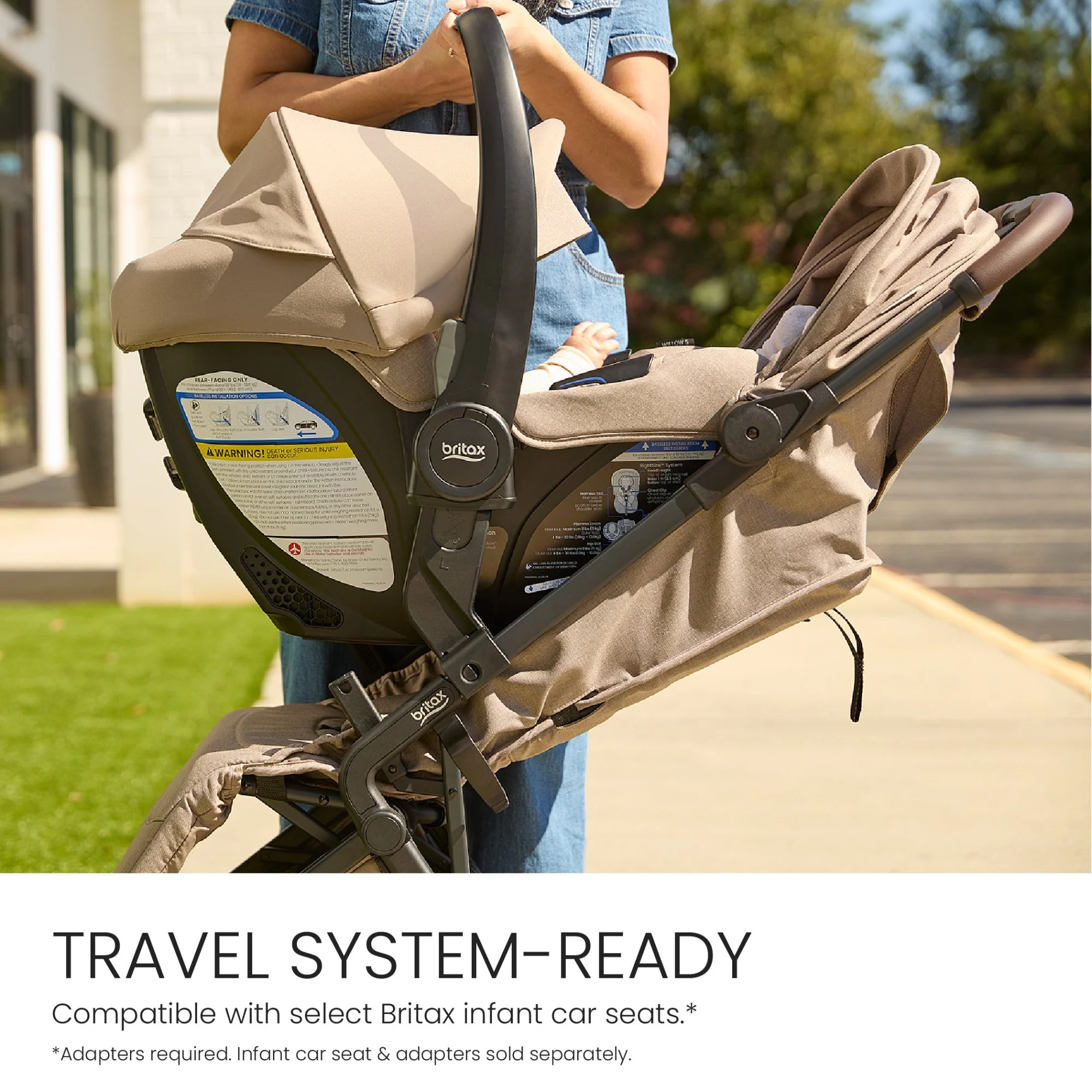 Britax Juniper+ Compact Stroller with One-Hand RapidFold - Image 6