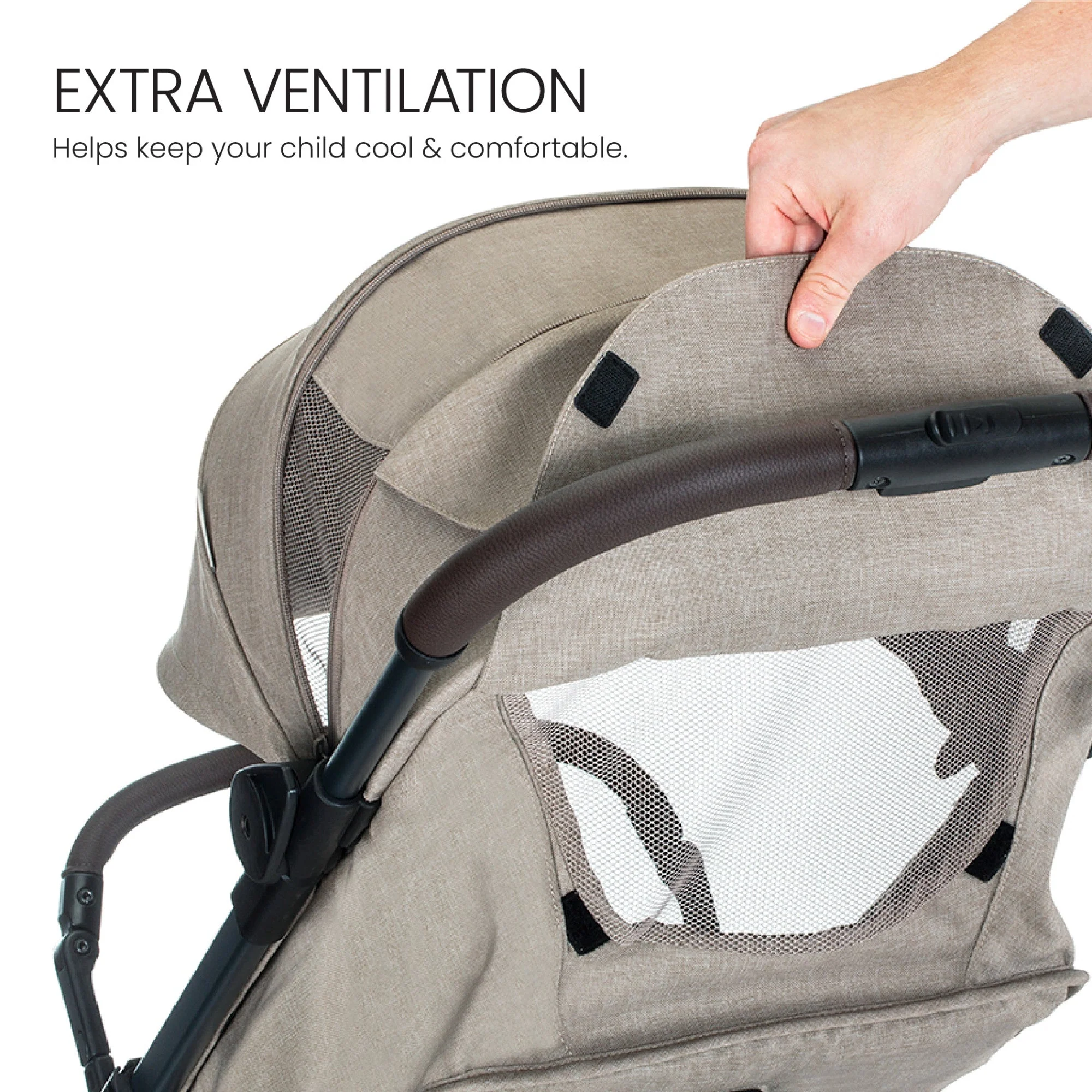 Britax Juniper+ Compact Stroller with One-Hand RapidFold - Image 8