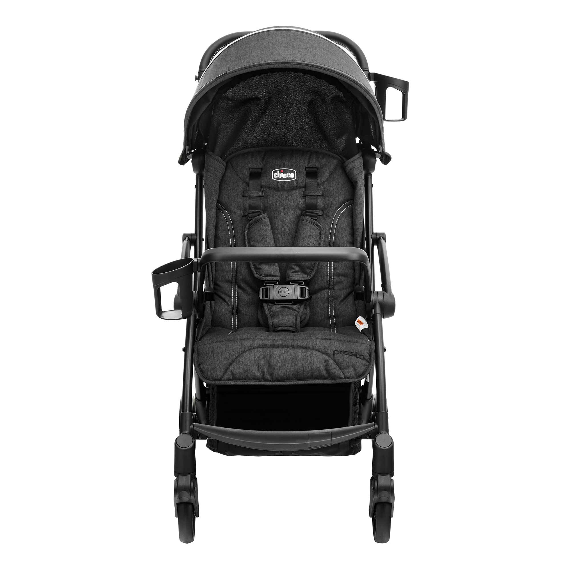 Chicco Presto Self-Folding Compact Stroller - Graphite - Image 3