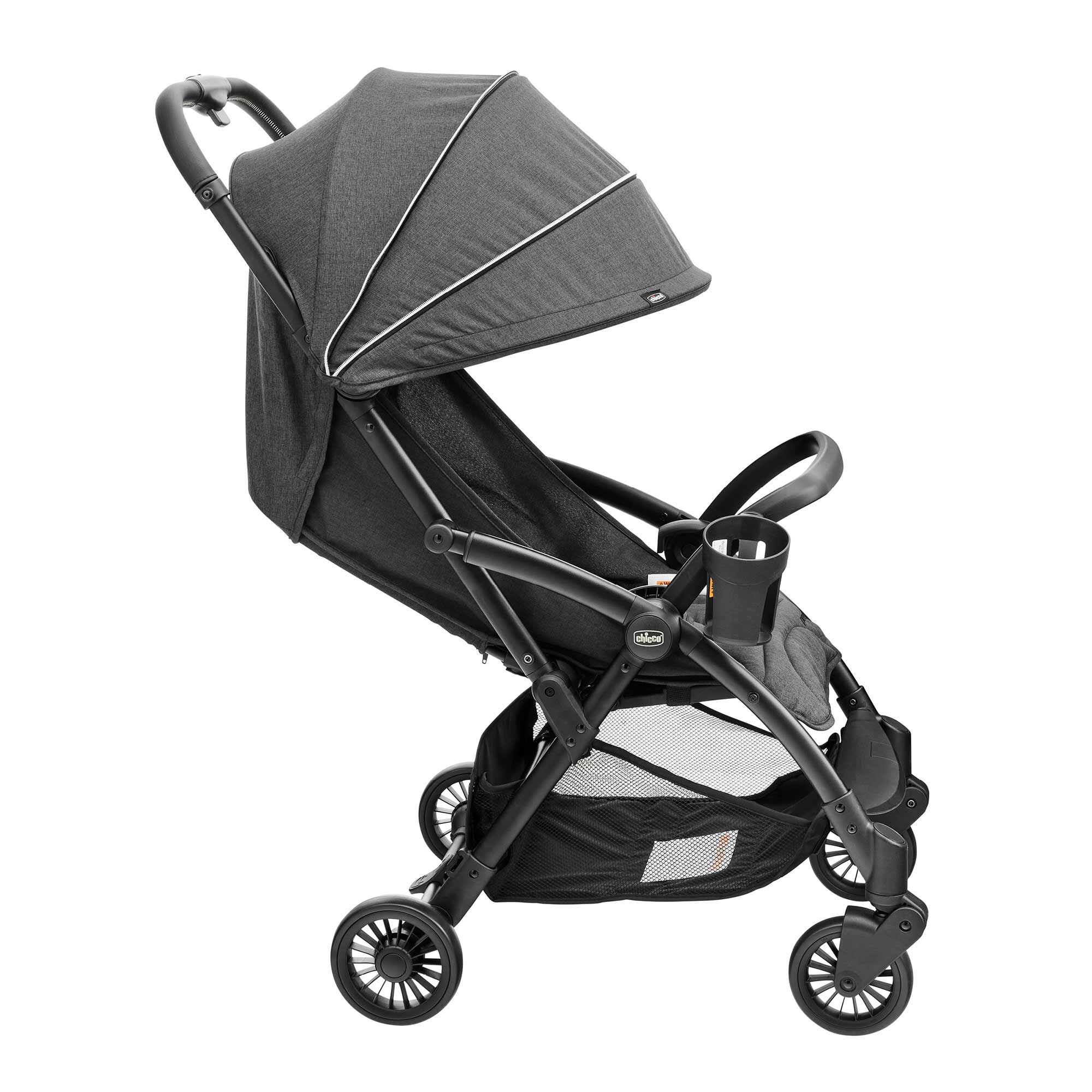 Chicco Presto Self-Folding Compact Stroller - Graphite - Image 4