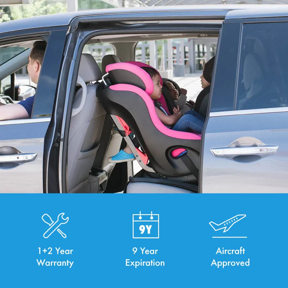 Clek Fllo Convertible Seat - Flamingo | FLOOR SAMPLE - Image 5