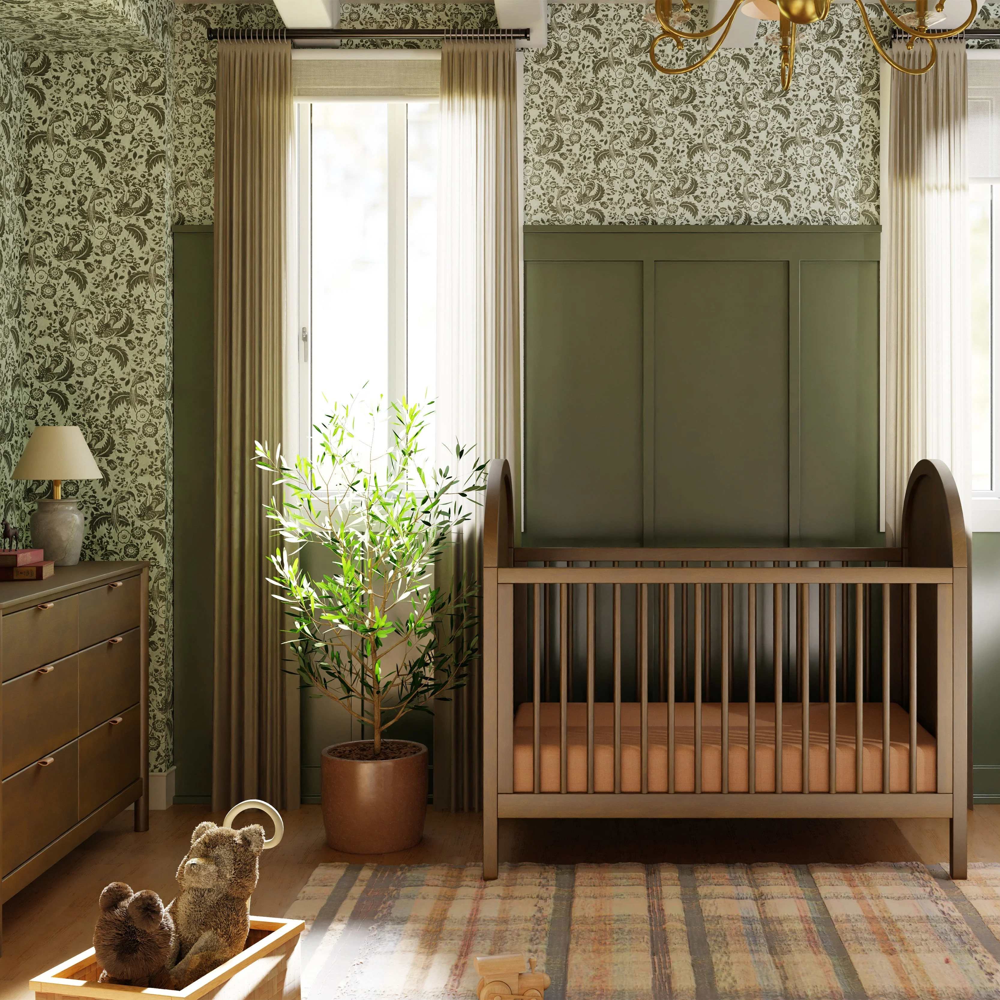 Babyletto Bondi Cane 3-in-1 Convertible Crib with Toddler Bed Conversion Kit - Image 19