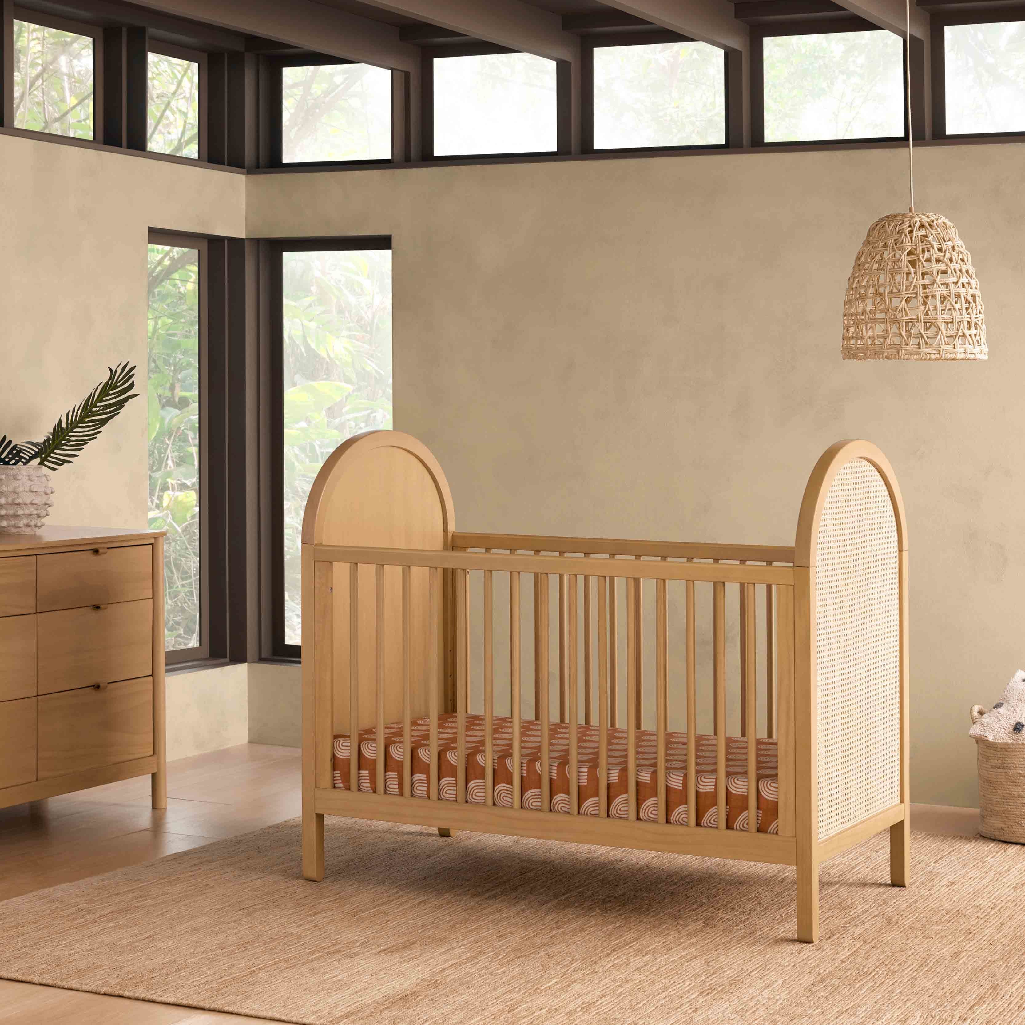 Babyletto Bondi Cane 3-in-1 Convertible Crib with Toddler Bed Conversion Kit - Image 4