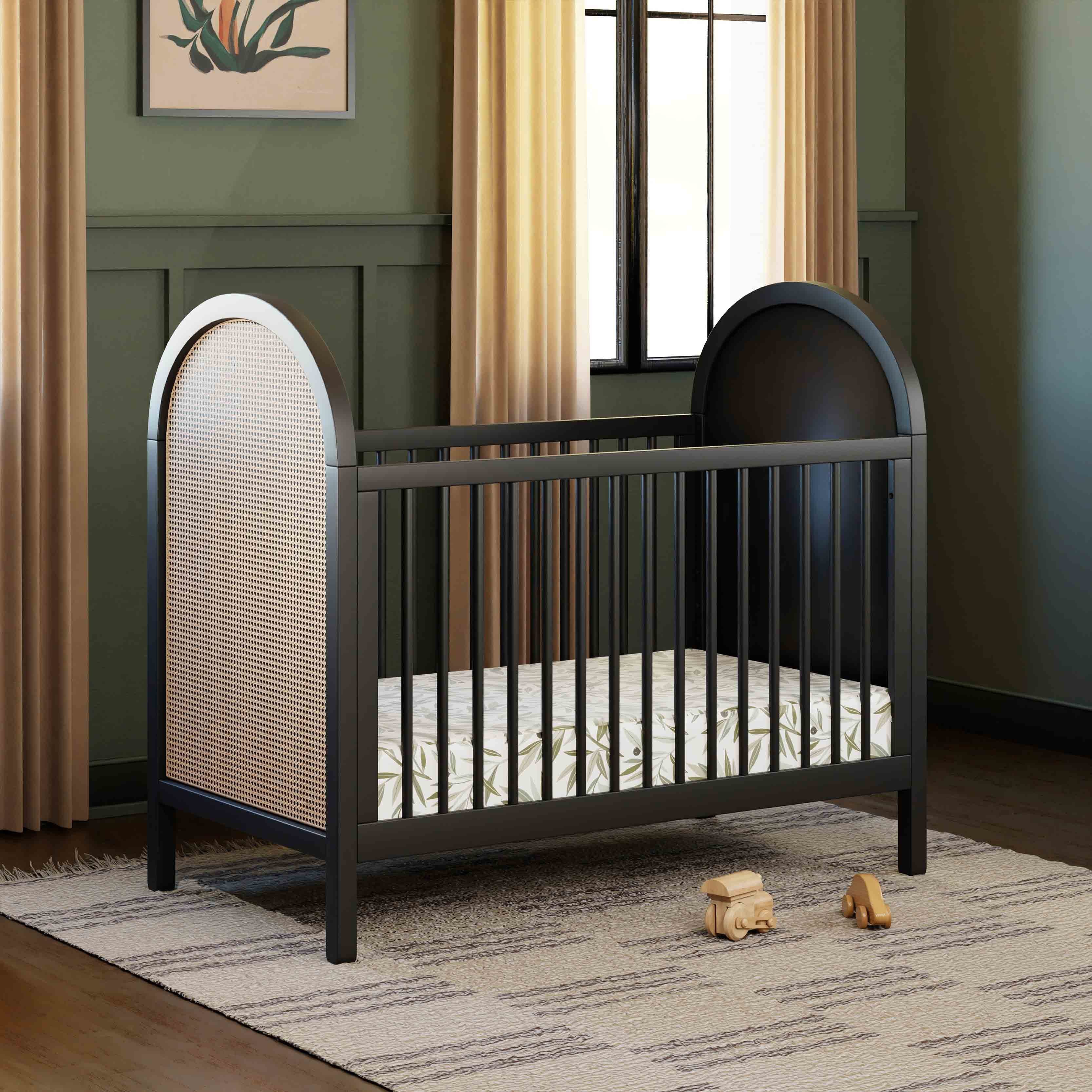 Babyletto Bondi Cane 3-in-1 Convertible Crib with Toddler Bed Conversion Kit - Image 42