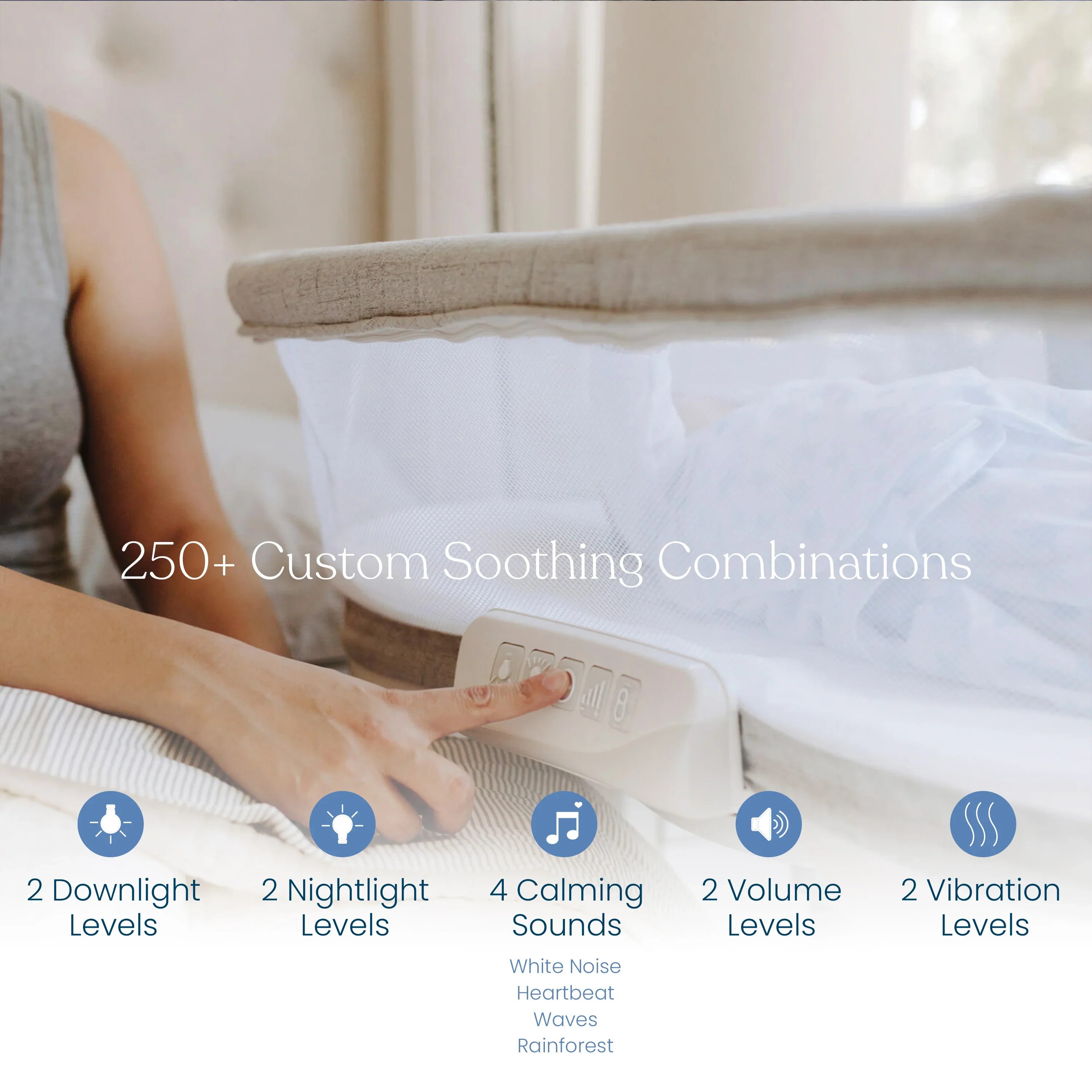 HALO BassiNest Swivel Sleeper Luxe Series - Image 16