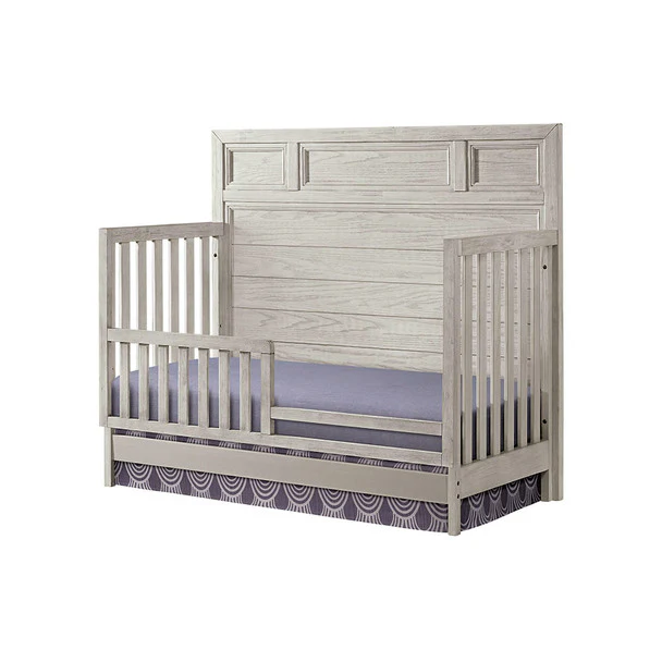 Westwood Design Foundry Flat Top Crib and Dresser 2 Piece Set - White Dove - IN STOCK - Image 3