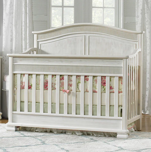 Dolce Babi Florenza Nursery Set - Crib & Dresser with Toddler Rail, Bed Rail and Changer Top - Image 5