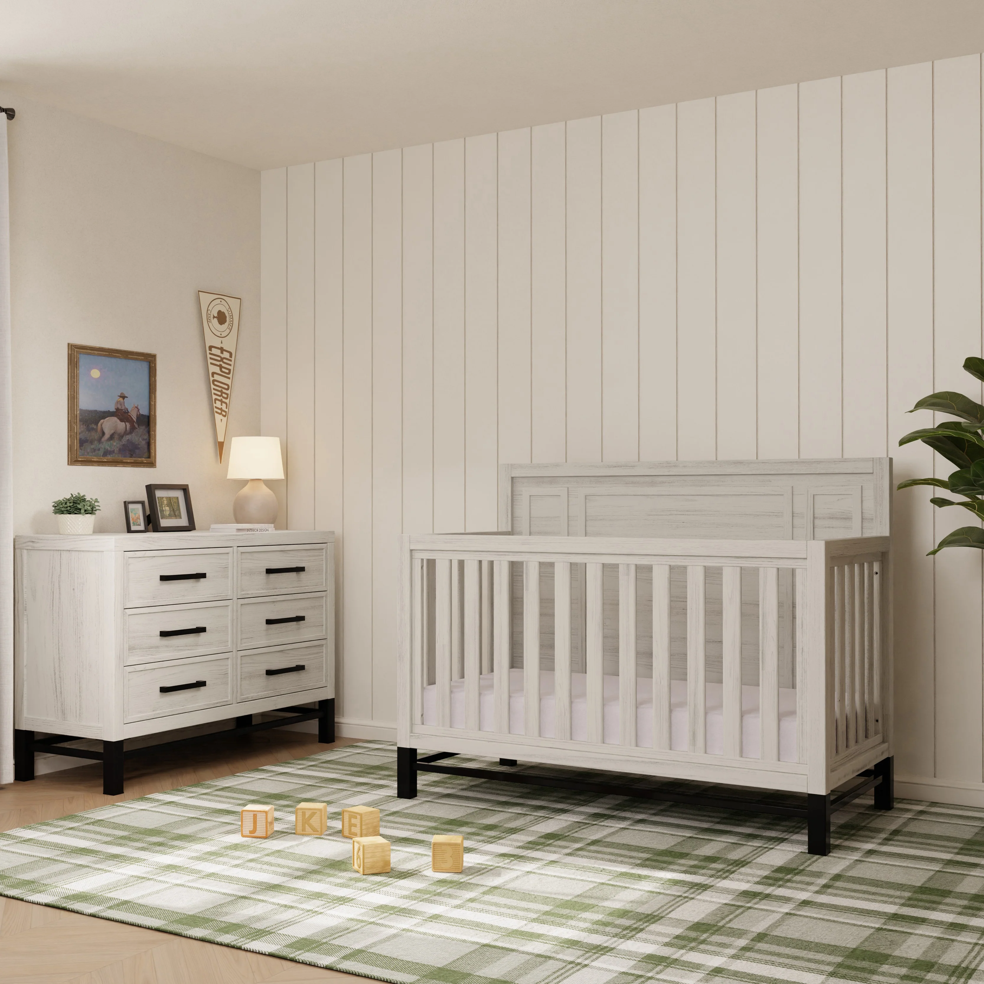 Monogram by Namesake Newbern Collection - Crib and Dresser - Image 11