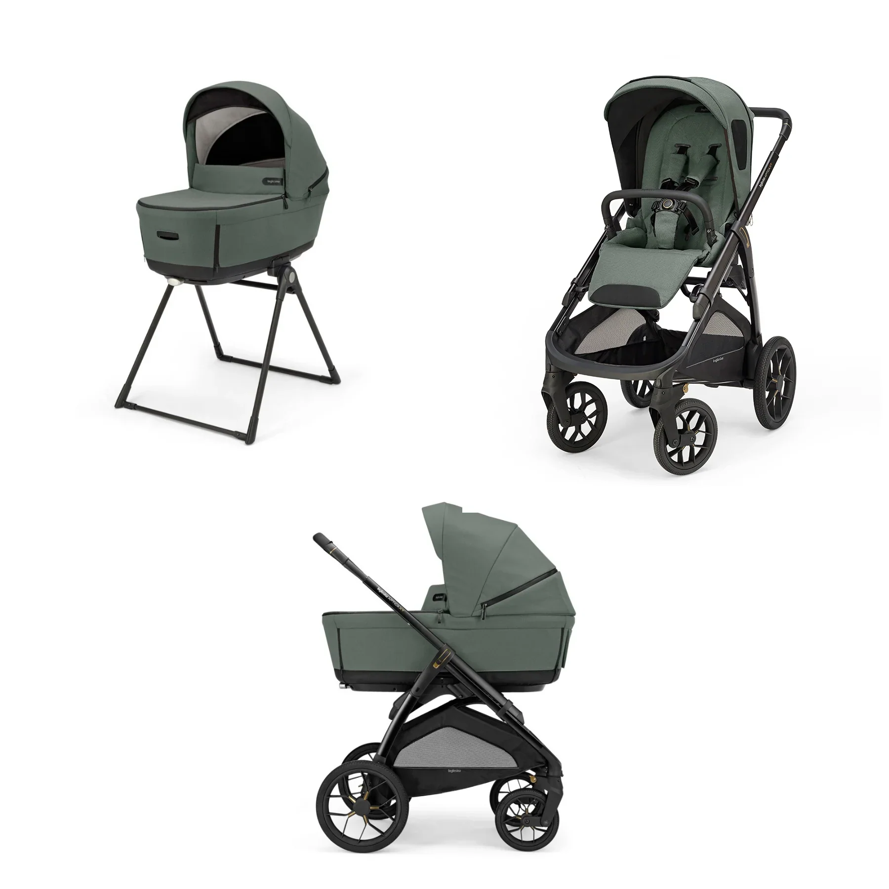 Inglesina Aptica XT Stroller & Bassinet+Stand - Image 3