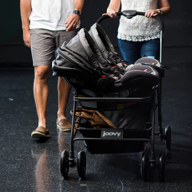 Joovy Twin Roo +Car Seat Stroller Frame - Image 3
