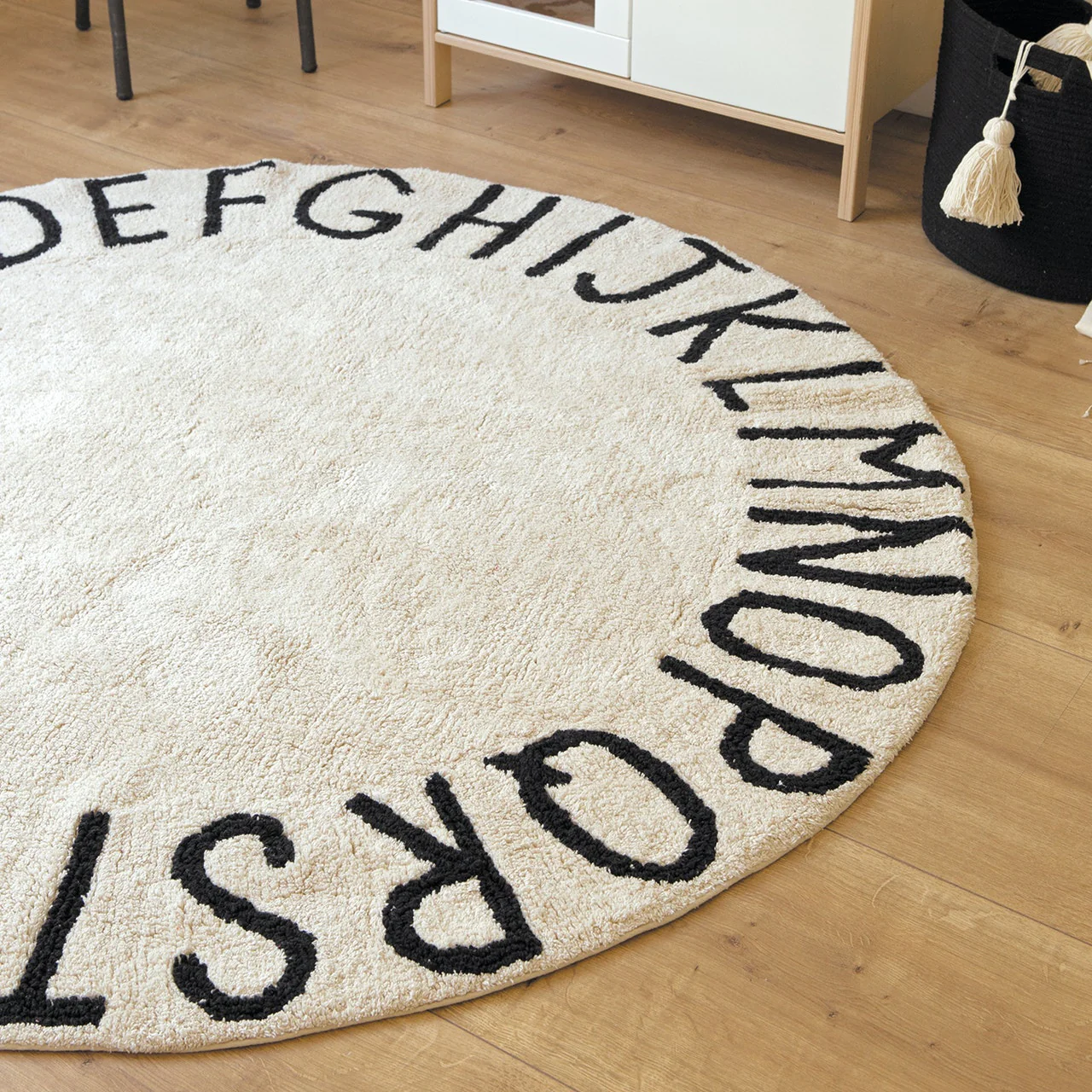 Lorena Canals Round ABC Rug - Image 3