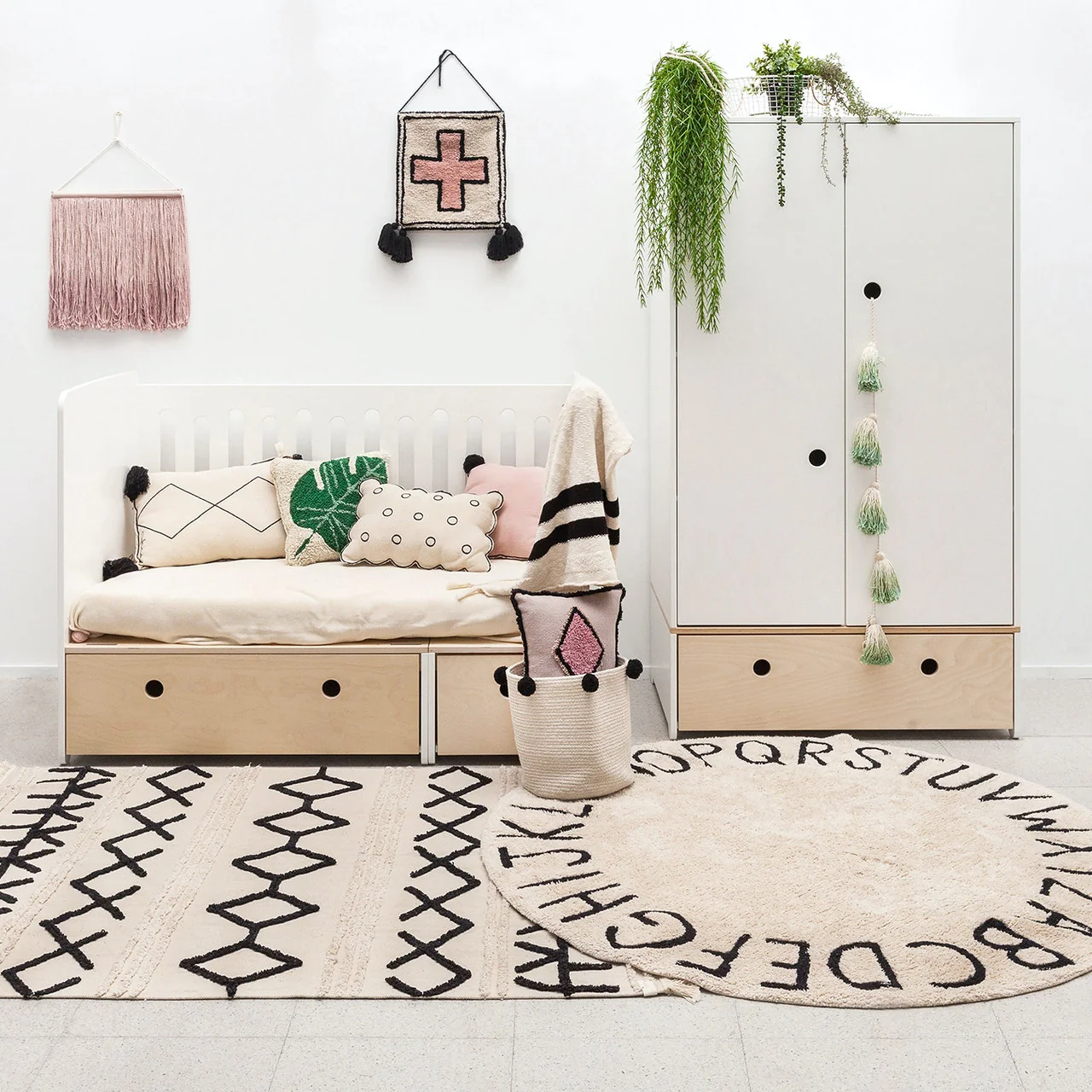 Lorena Canals Round ABC Rug - Image 4