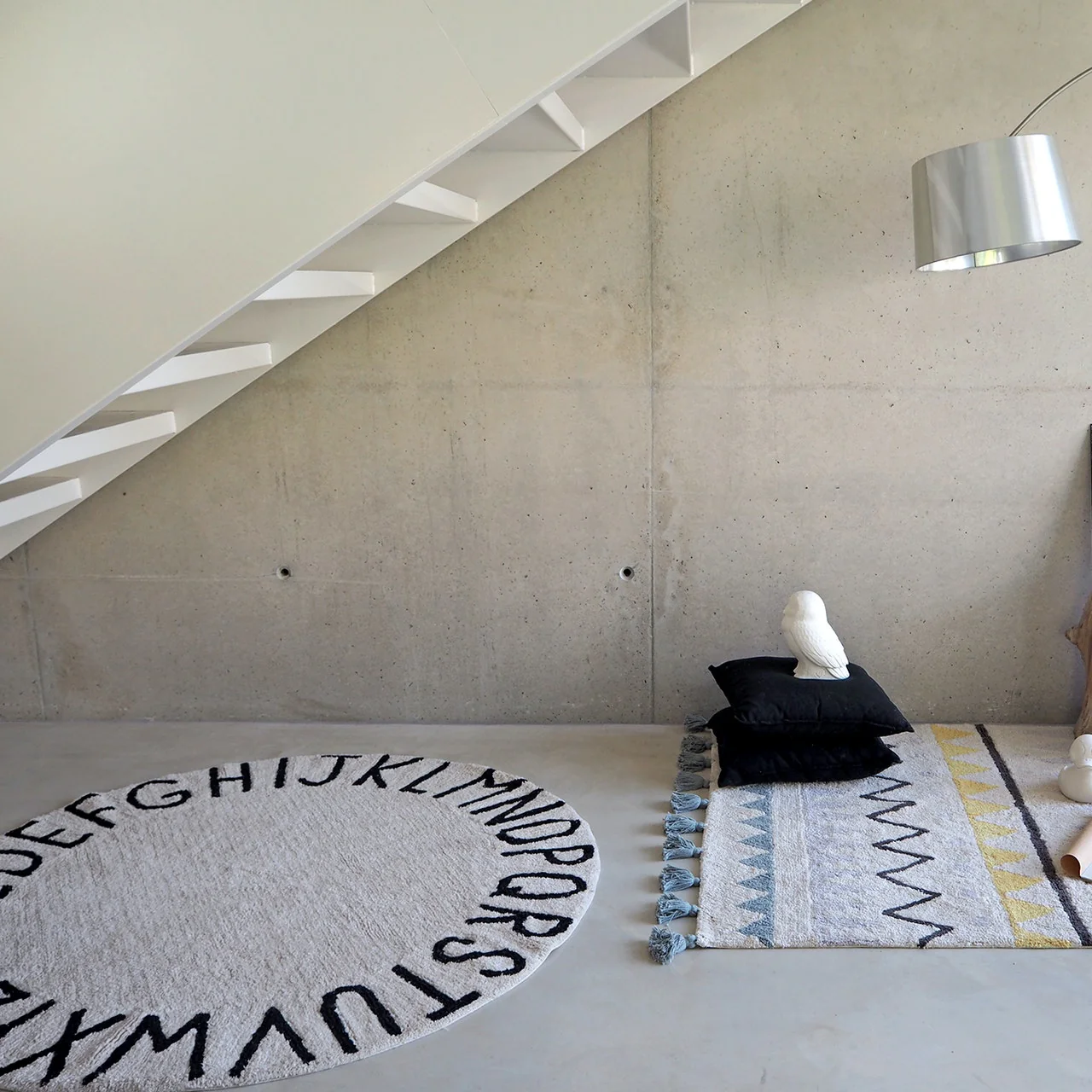 Lorena Canals Round ABC Rug - Image 7