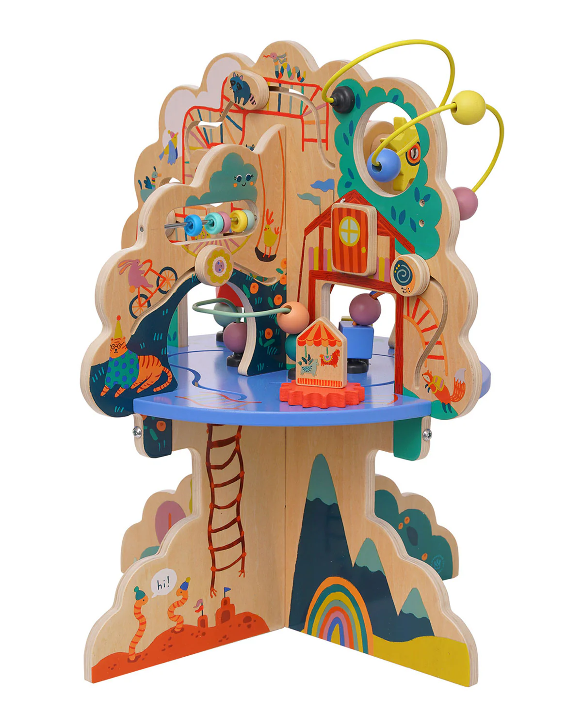 Manhattan Toy Playground Adventure Wooden Activity Center - Image 6