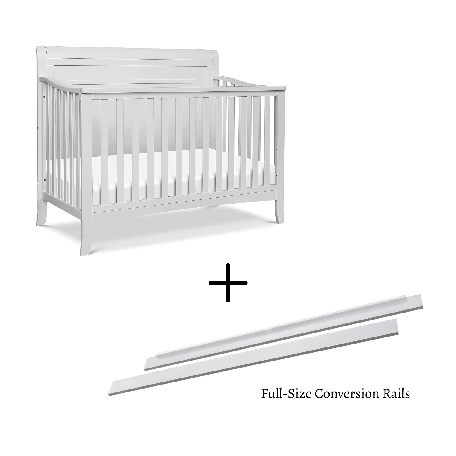 MDB Anders 4-in-1 Convertible Crib in Cloud Grey - In Stock! - Image 9