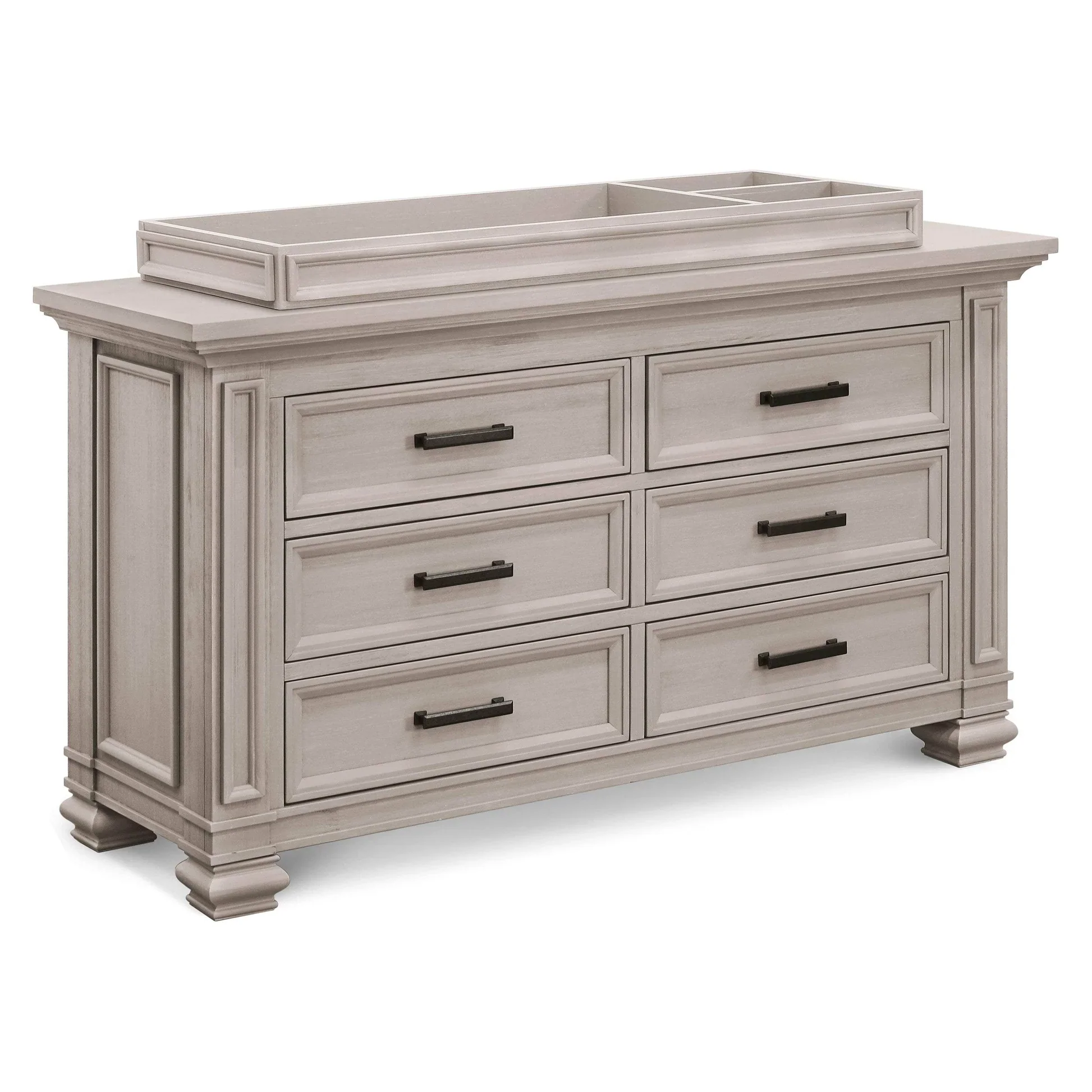 Namesake 4 Piece Nursery Set - Iron Convertible Crib and Dresser w/ Changing Tray - Image 4