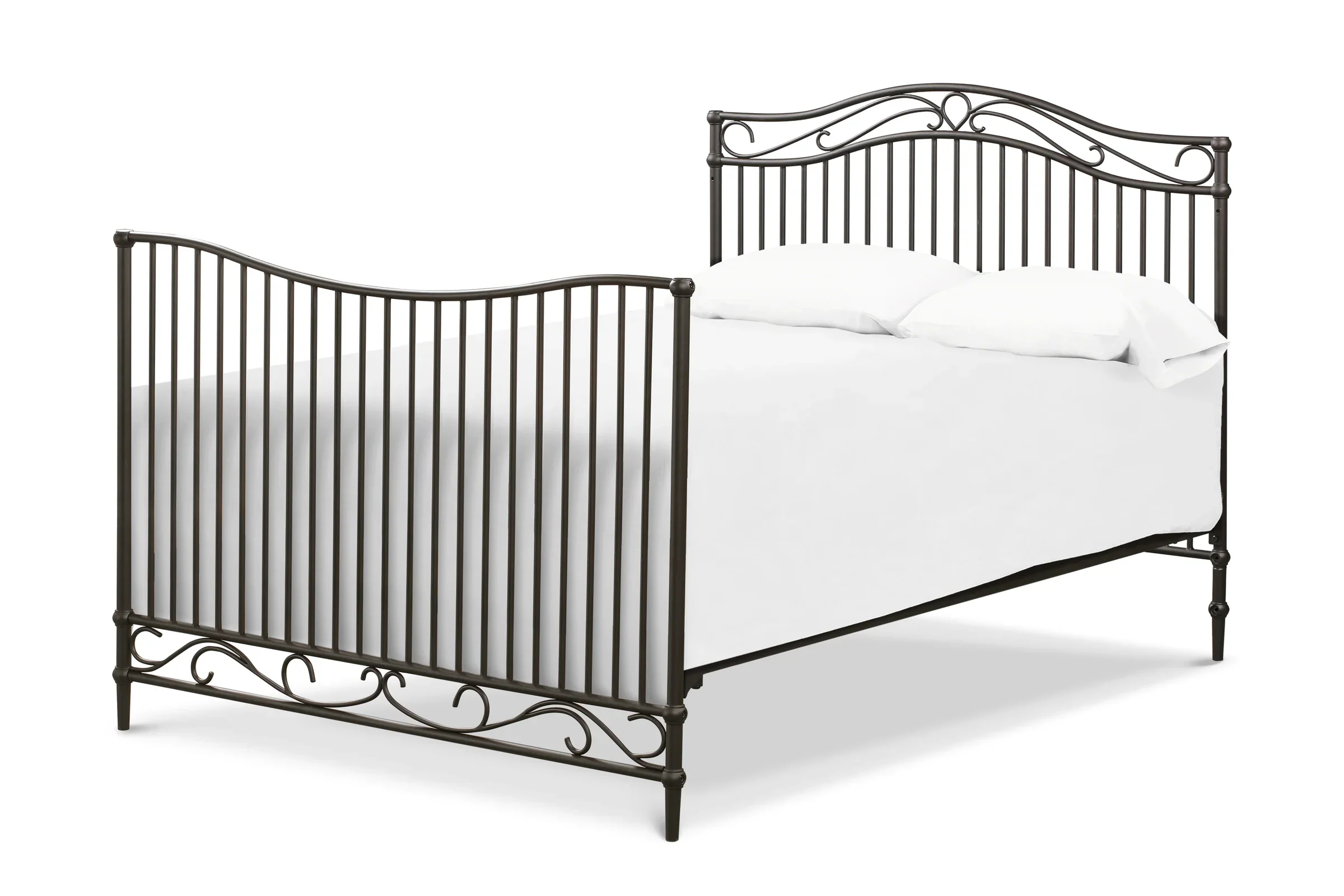 Namesake 4 Piece Nursery Set - Iron Convertible Crib and Dresser w/ Changing Tray - Image 9