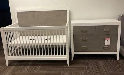 Newport Cottage Convertible Crib and Dresser - USA Made - Image 9