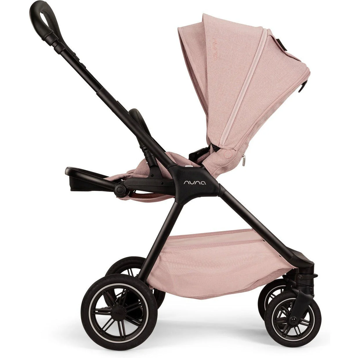 Nuna TRIV Next Stroller with Magnetic Buckle | Thistle Collection - Image 11