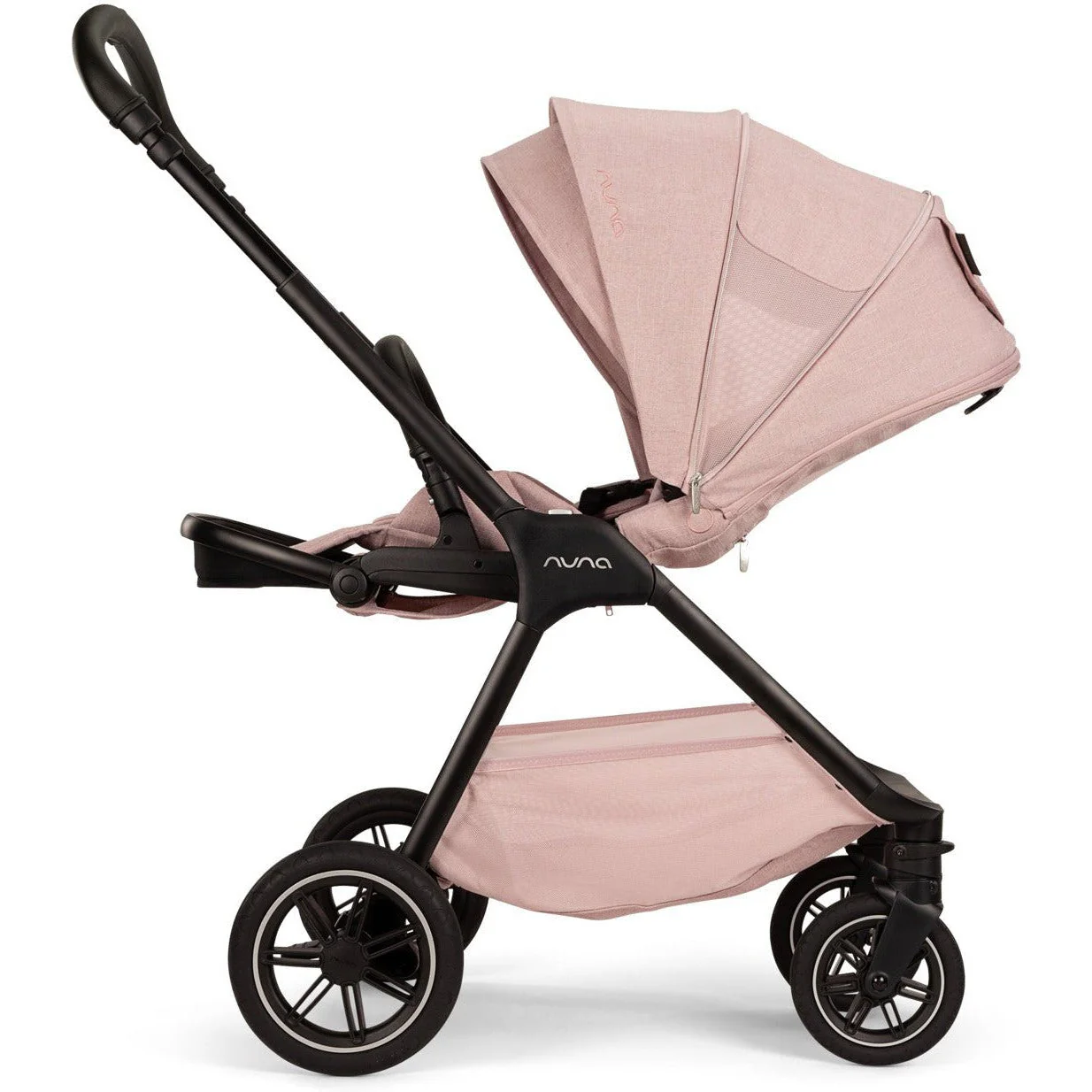 Nuna TRIV Next Stroller with Magnetic Buckle | Thistle Collection - Image 12