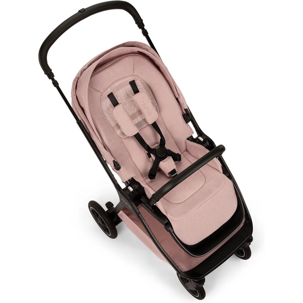Nuna TRIV Next Stroller with Magnetic Buckle | Thistle Collection - Image 7