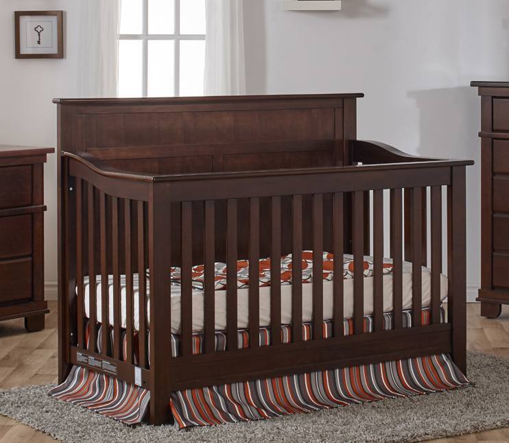 Pali Napoli Curved Top Convertible Crib and Dresser Set - Image 5