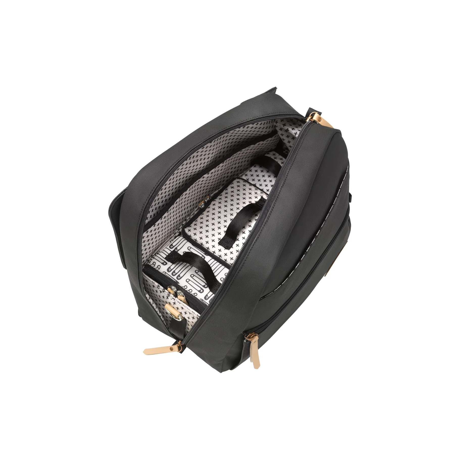 Petunia Meta Backpack Matte Black Canvas - Image 4