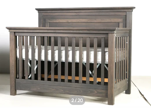 Romina Karisma Convertible Crib (Solid Panel) - Image 12