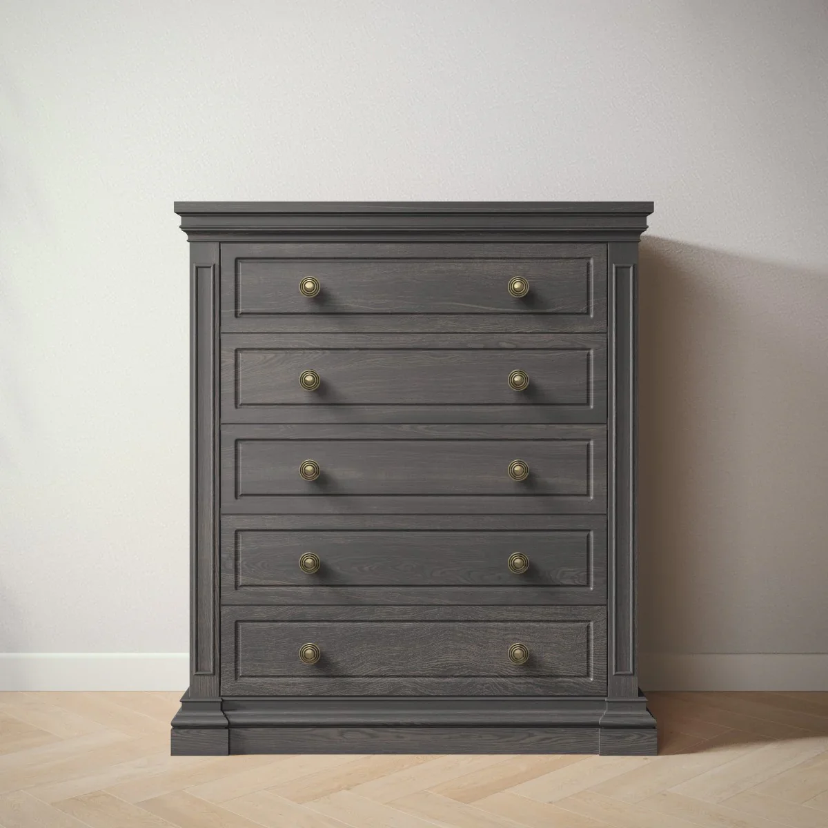 Silva Jackson 5 drawer Tall Chest - Image 3