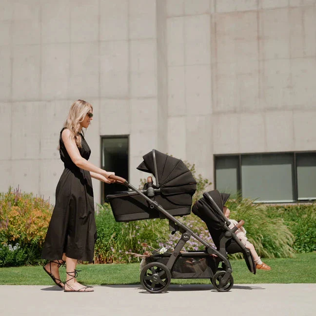 Silver Cross Wave 3 Complete Single to Double Stroller w/ Bassinet & Tandem Seat - Image 21