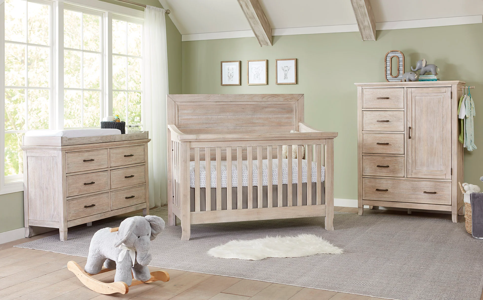 Stella Baby Remi Convertible Crib Flat Top - IN STOCK - Image 6