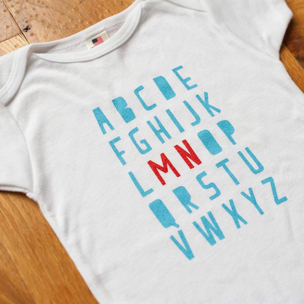 Minnesota Alphabet Bodysuit - Image 3