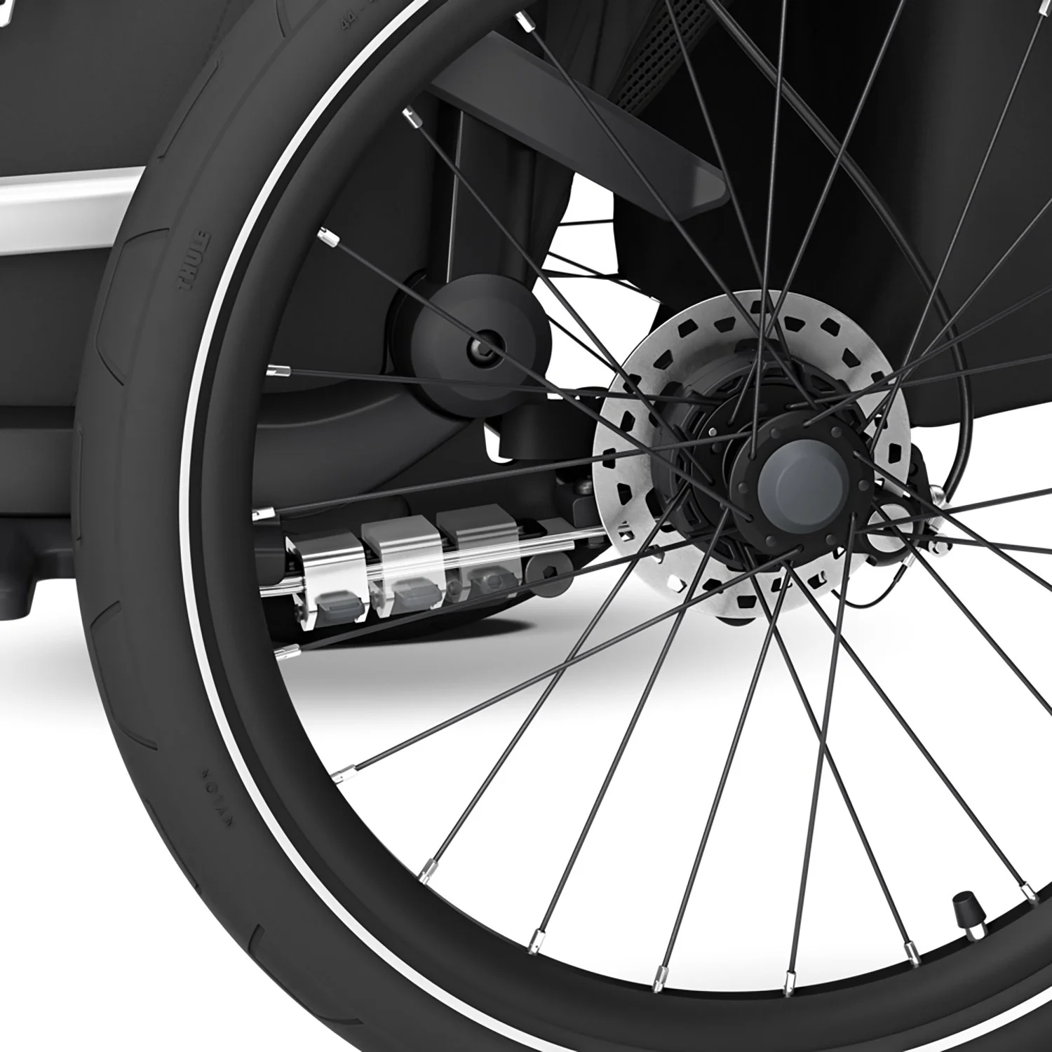 Thule Chariot Cross 2 Double Bike Trailer - In Stock - Image 12