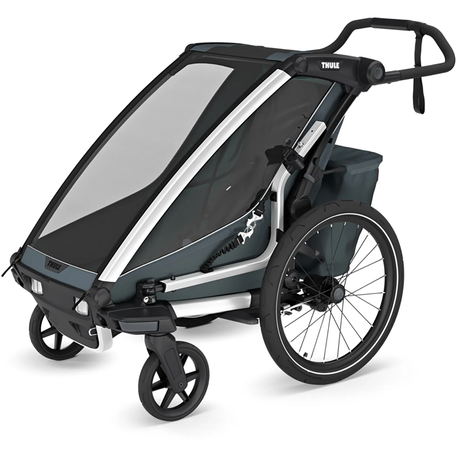 Thule Chariot Cross 2 Double Bike Trailer - In Stock - Image 6