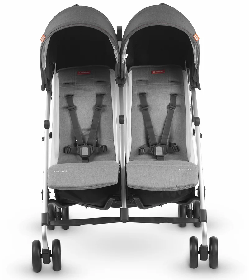 Uppababy G-Link Lightweight Double Stroller - Floor Model - Image 3