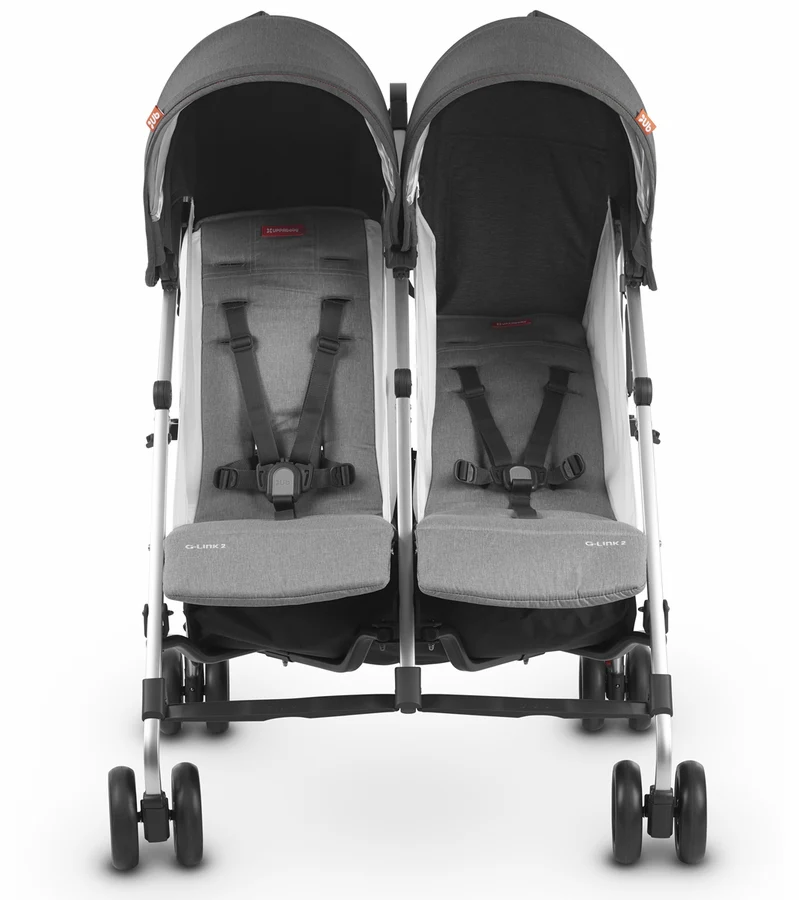 Uppababy G-Link Lightweight Double Stroller - Floor Model - Image 4