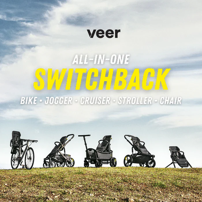 Veer Switchback Luxe Seat For Roll, Jog, Chair, Wagon or Bike Frame - Image 19